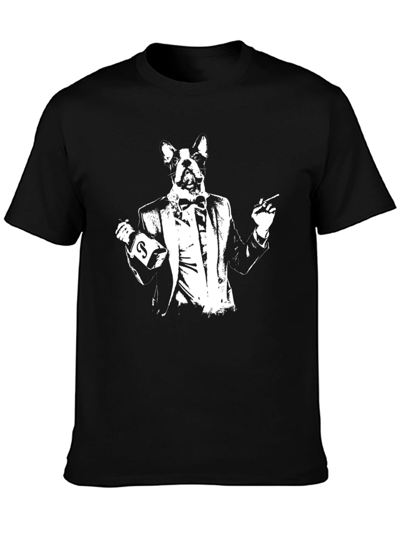 Black Dogfather Graphic Tee view 3