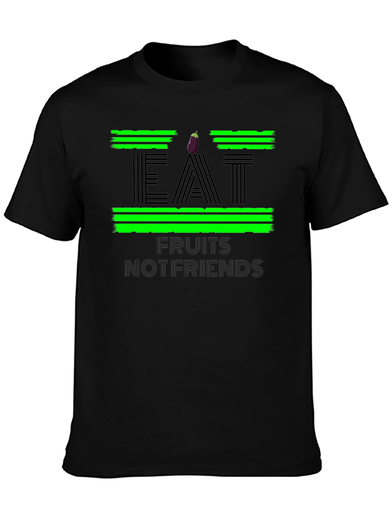 Eat Fruits Not Friends Graphic Tee - 3