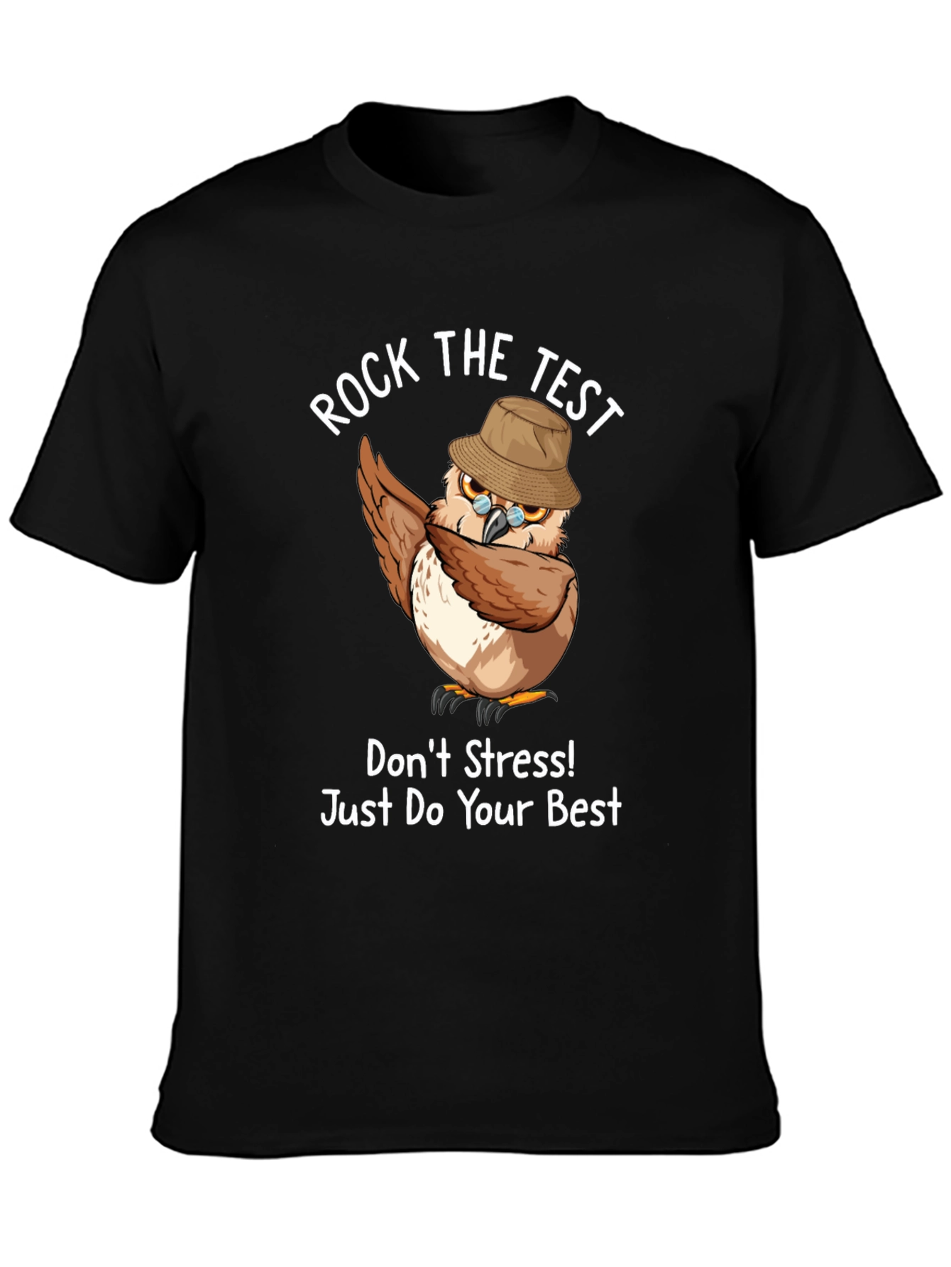 Black Rock The Test Owl T-Shirt view 3