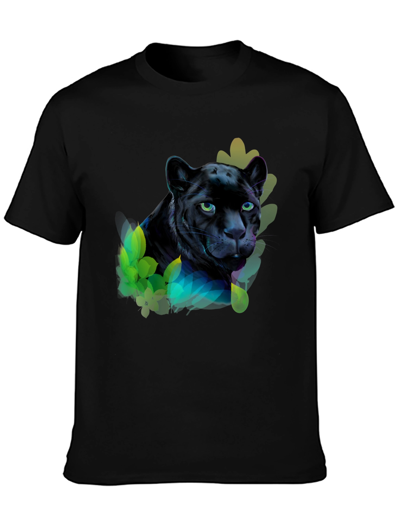 Black Black Panther Graphic Tee - Men's Short Sleeve view 3