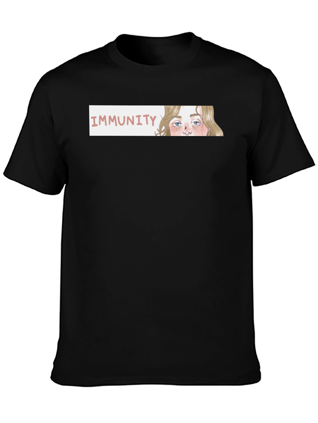 Black Immunity Album Inspired Black T-Shirt view 3