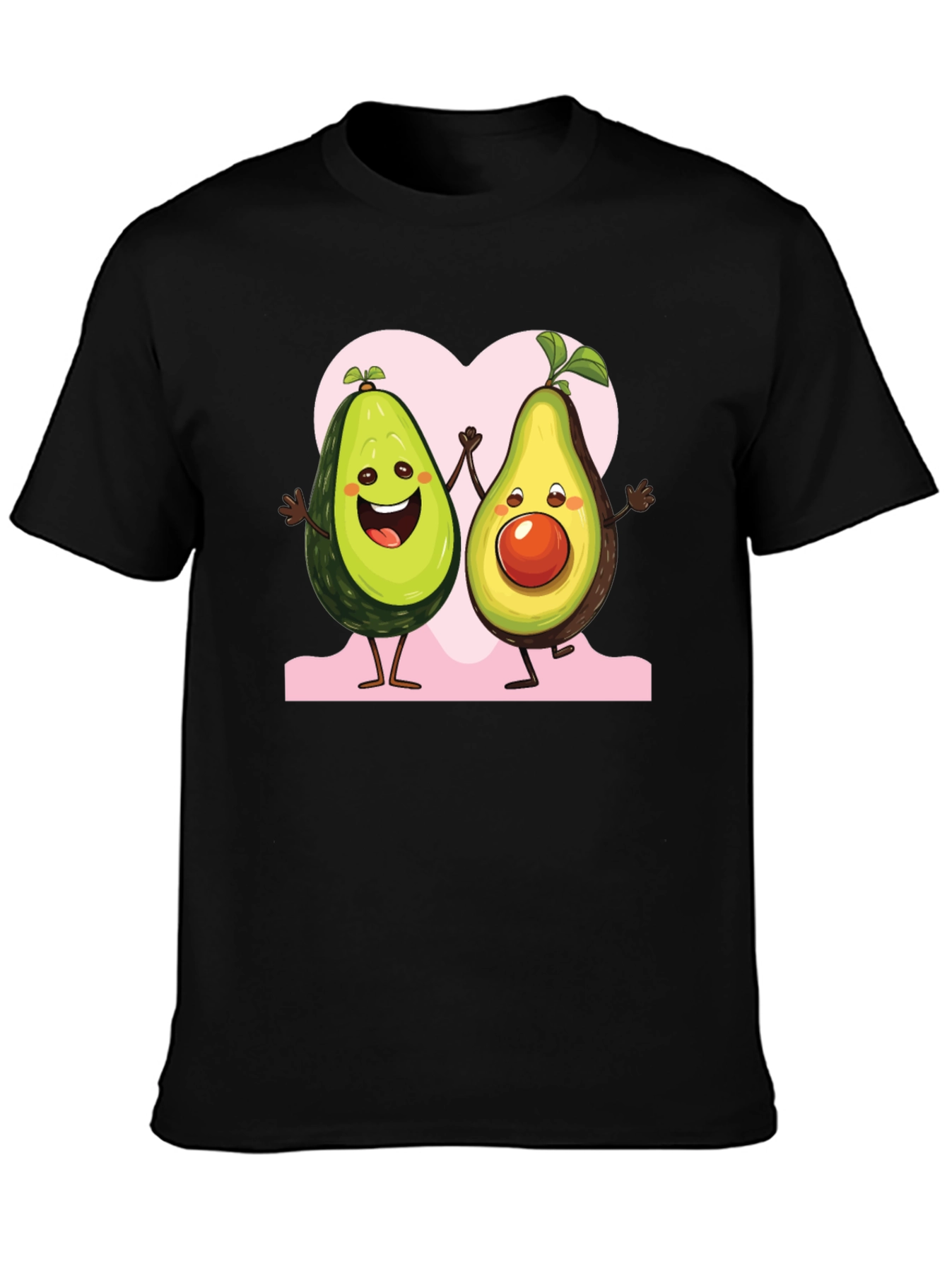 Black Avocado Love Graphic Tee - Cute & Trendy view 3