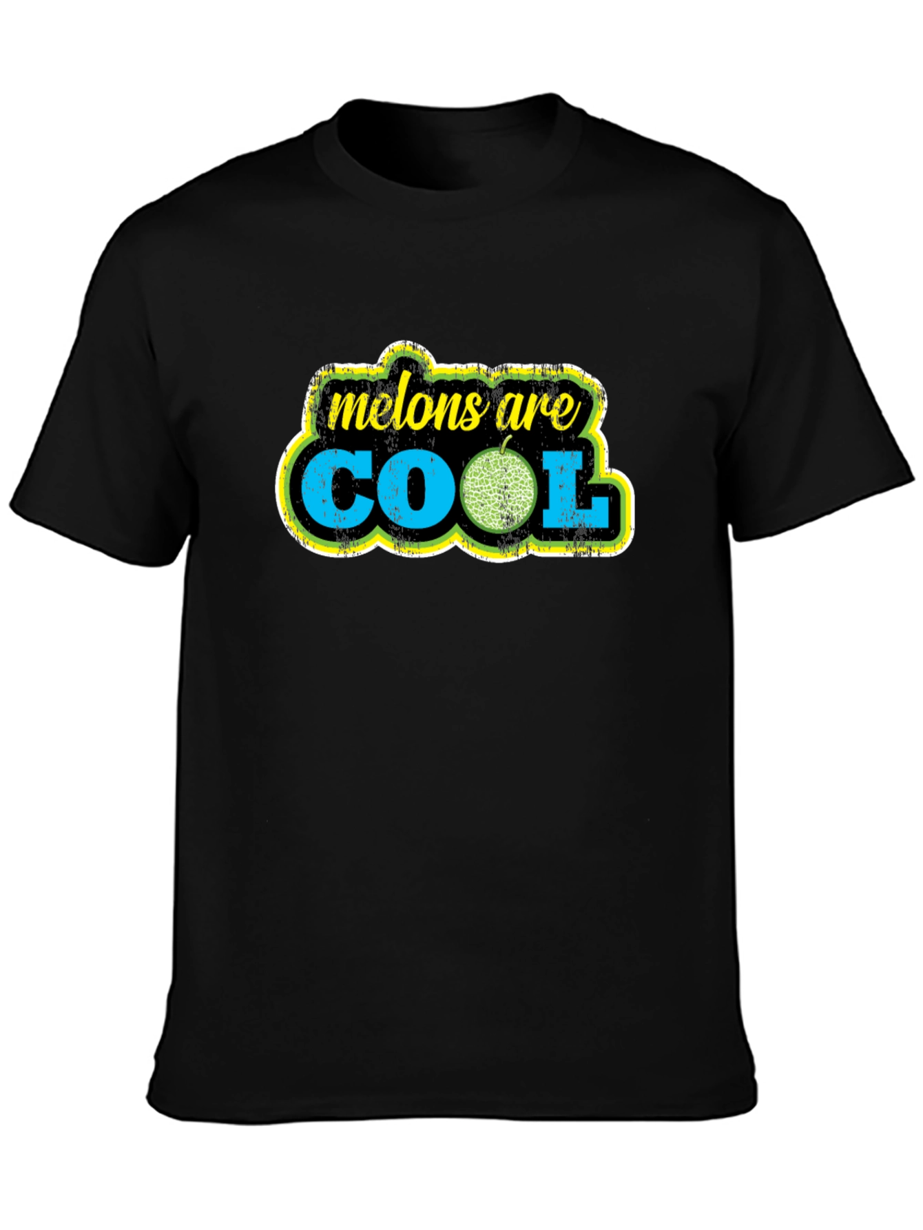 Black Melons are Cool T-Shirt view 3