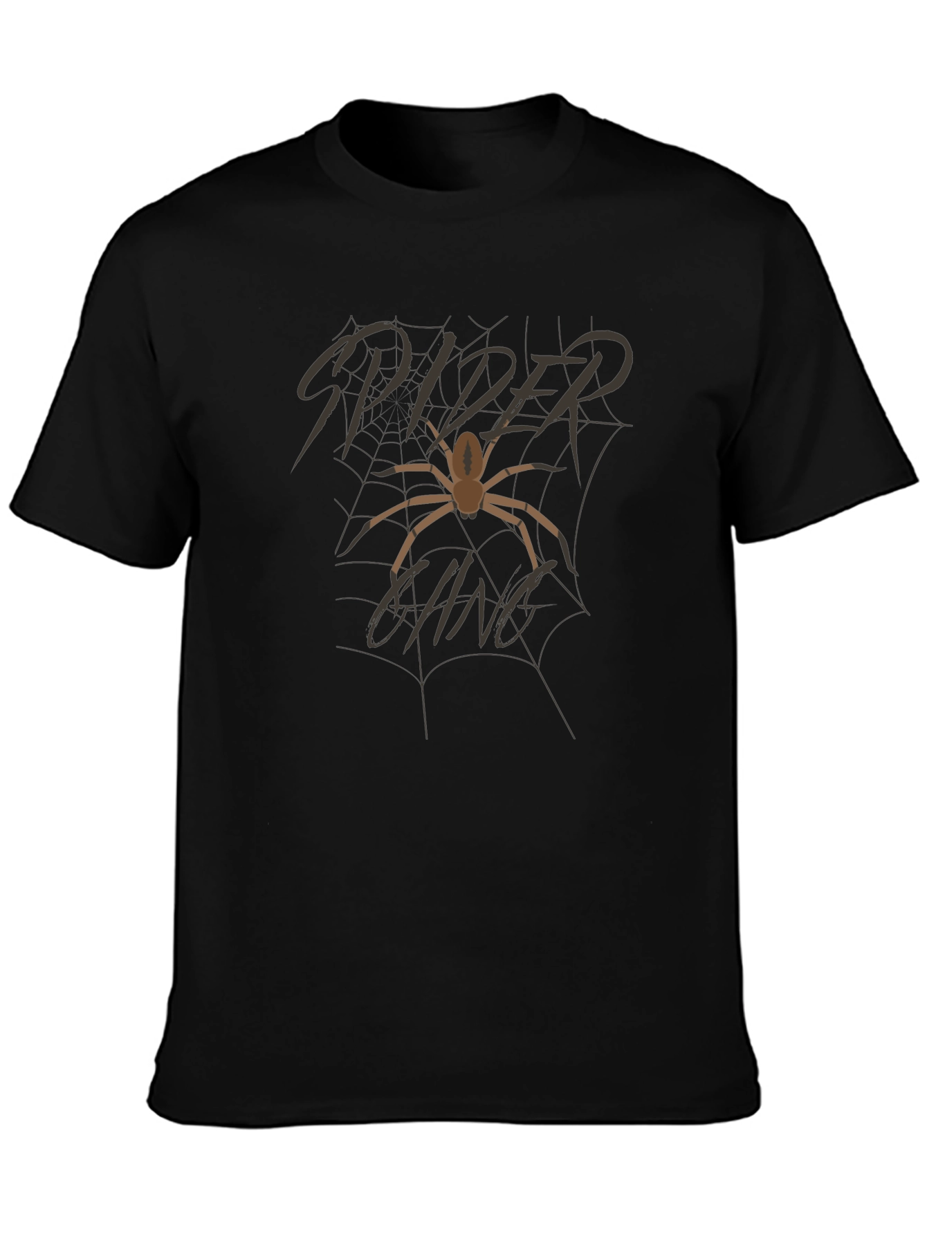 Black Spider Gang Graphic T-Shirt view 3