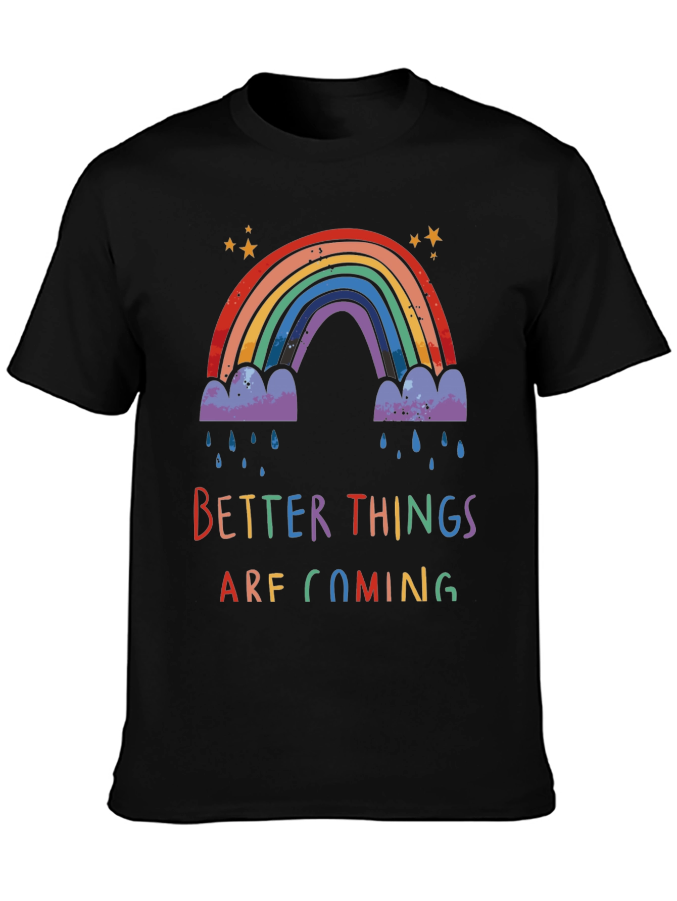 Black Rainbow "Better Things" Graphic Tee view 3