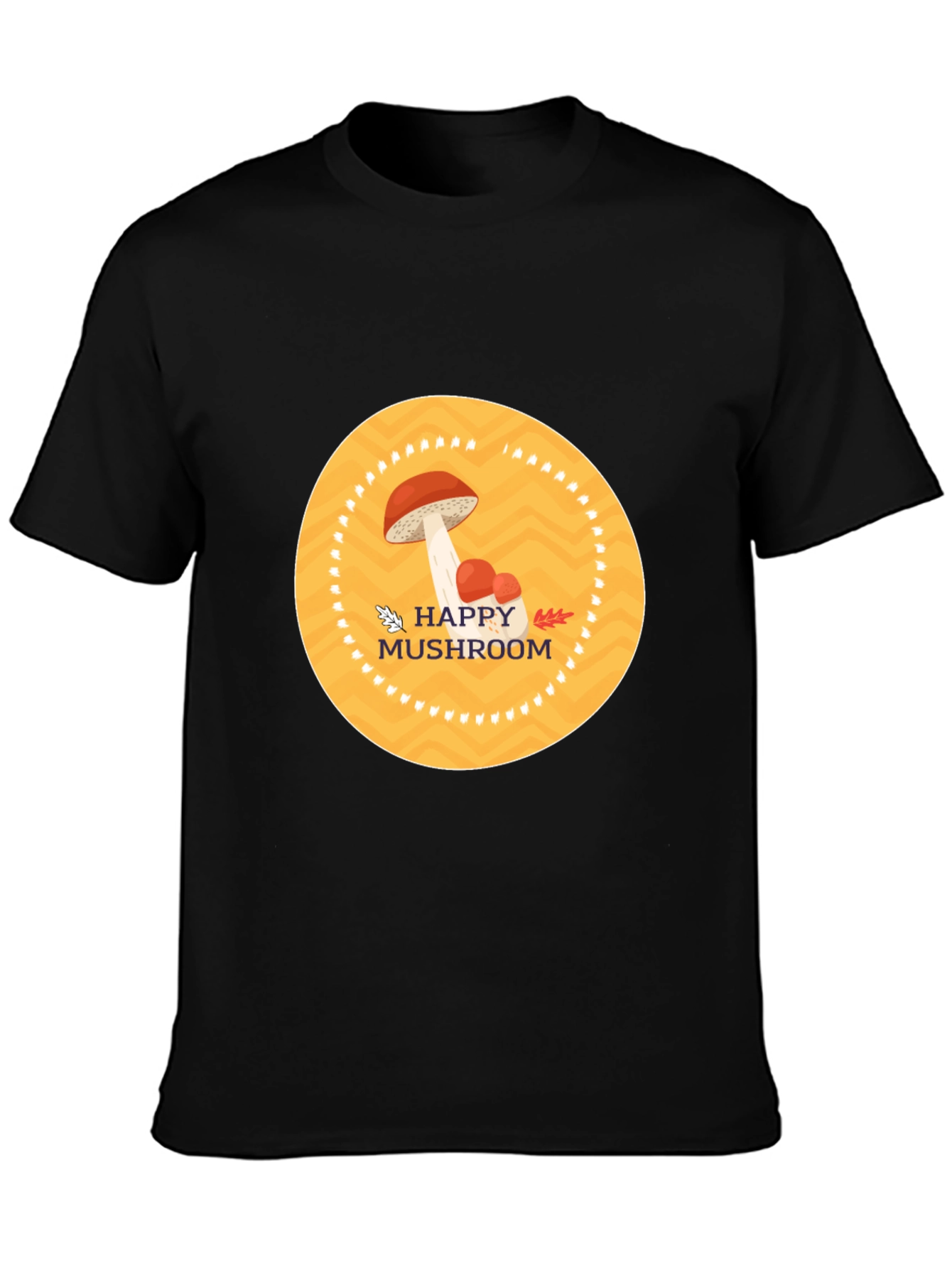Happy Mushroom Graphic Tee - Stylish Comfort - 3