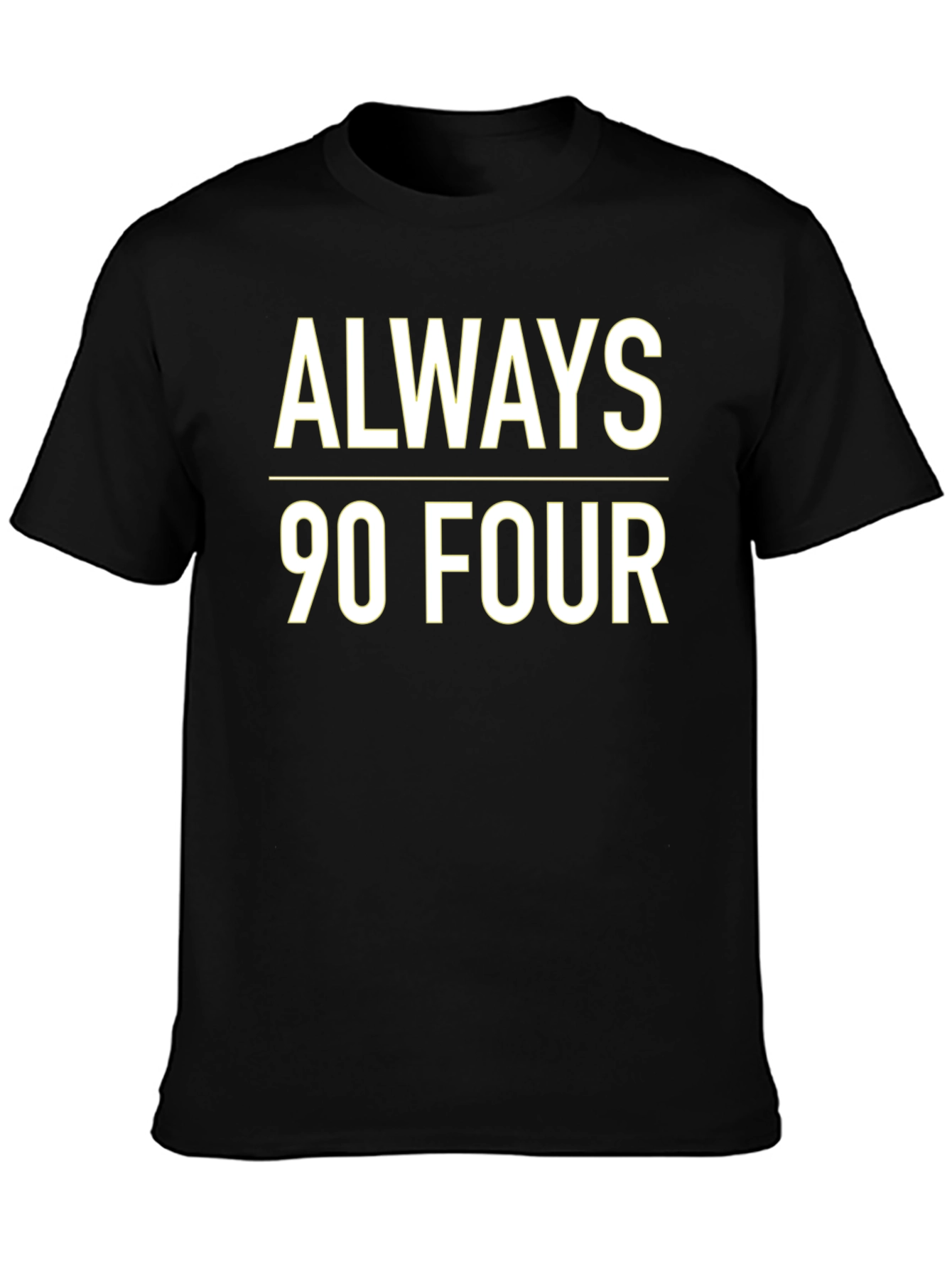 Black Always 90 Four Graphic Tee view 3