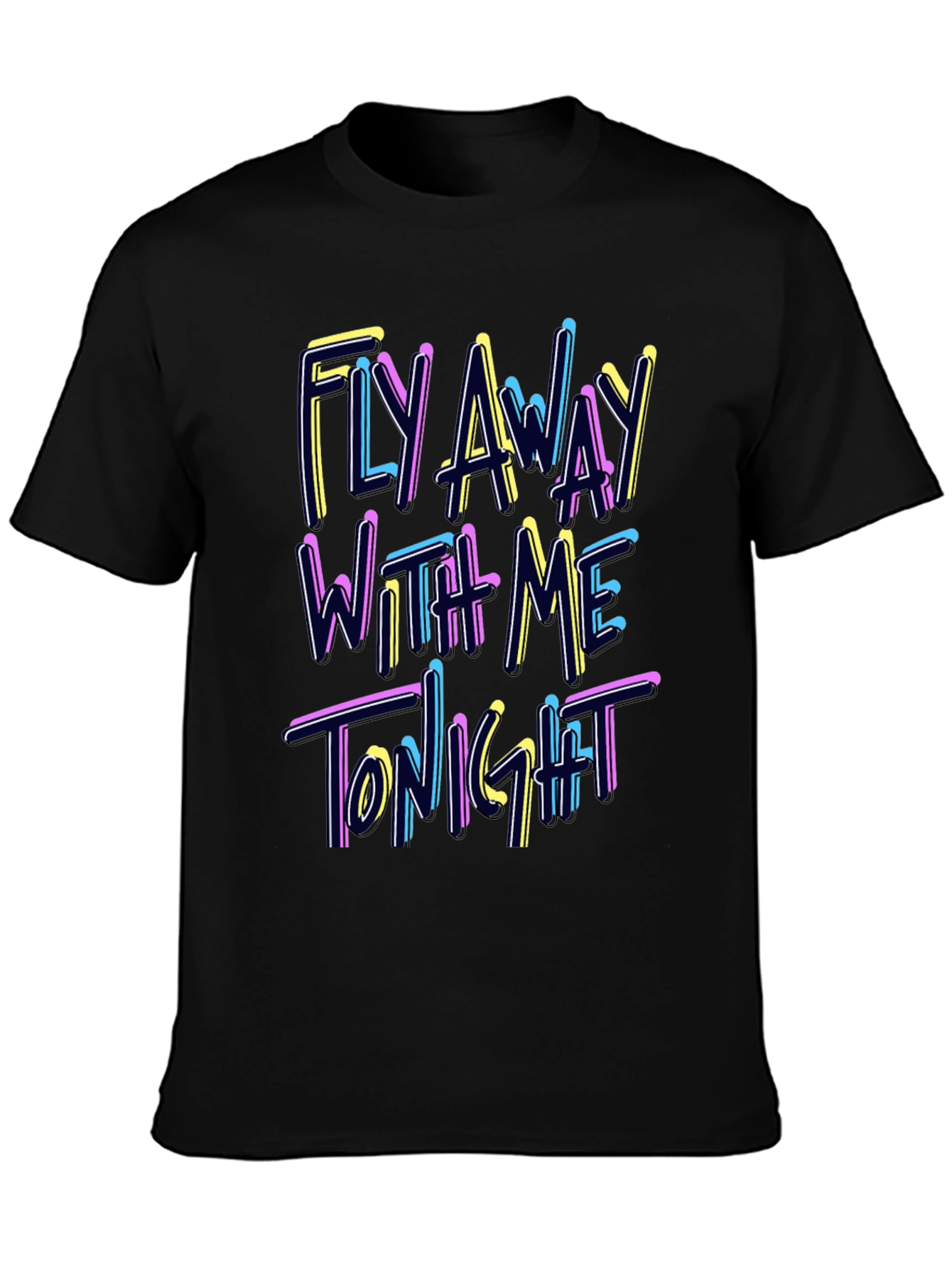 Fly Away With Me Tonight Graphic Tee - 3