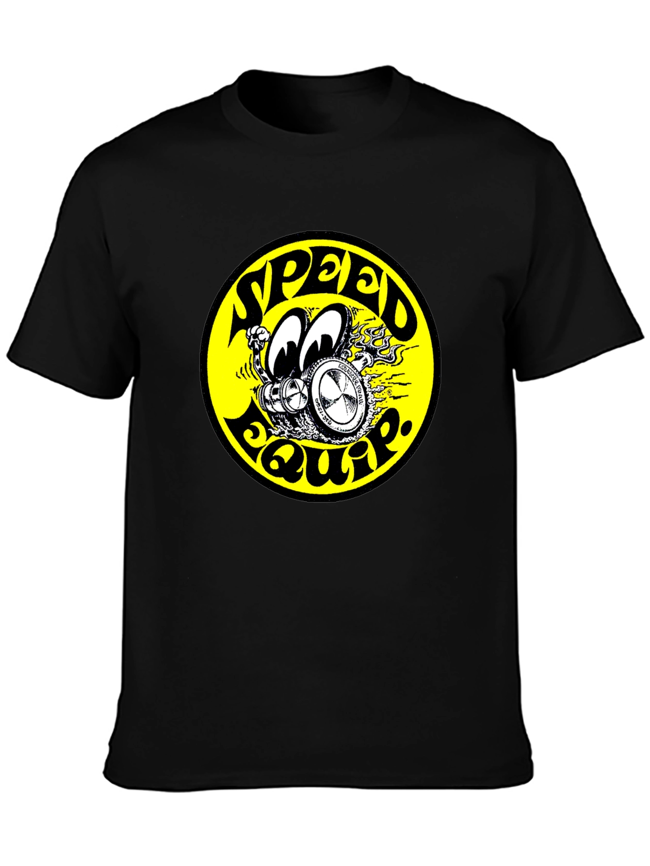 Black Speed Equipment Graphic Tee - Black Cotton view 3
