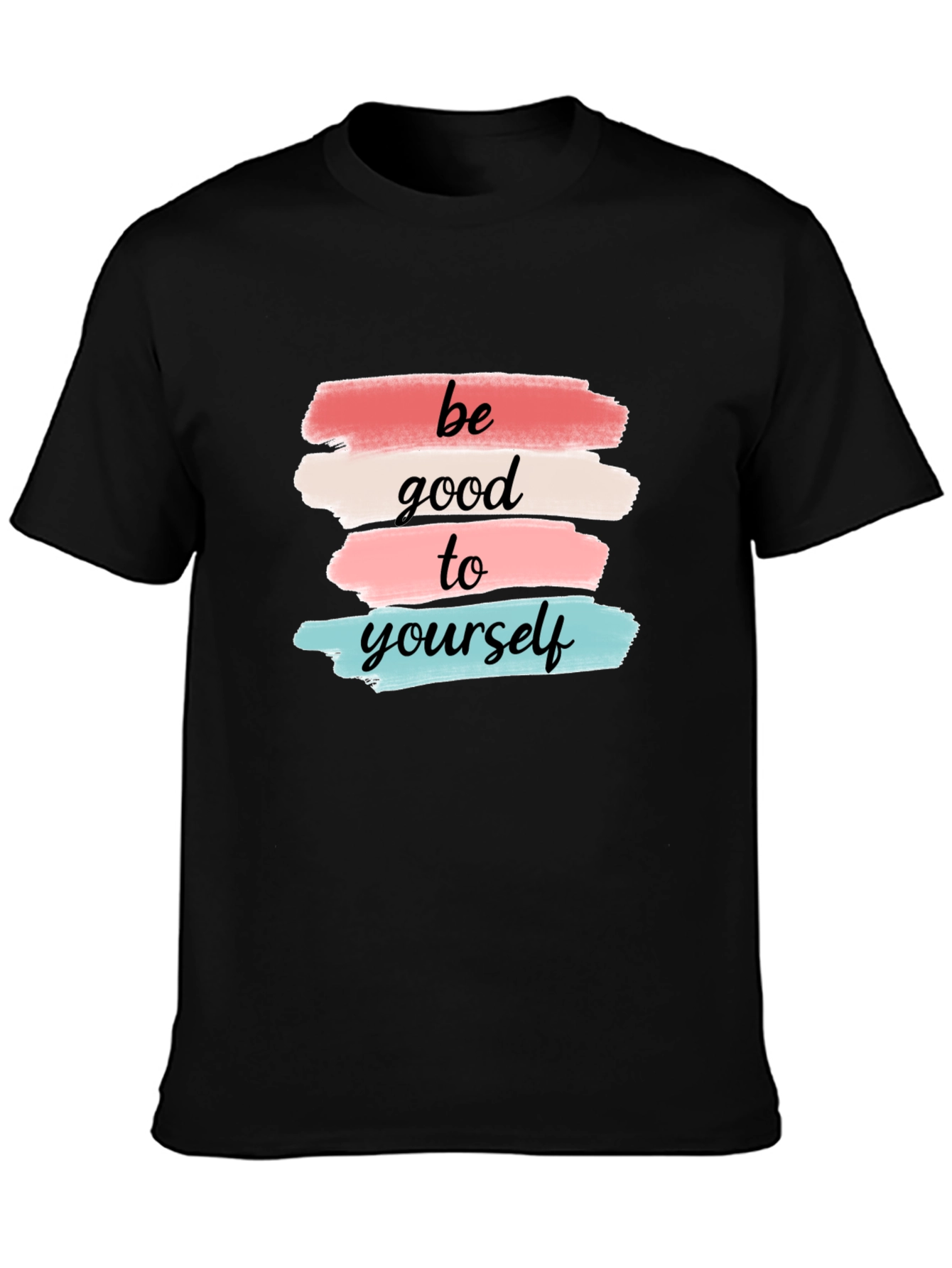 Black Be Good to Yourself Graphic Tee view 3