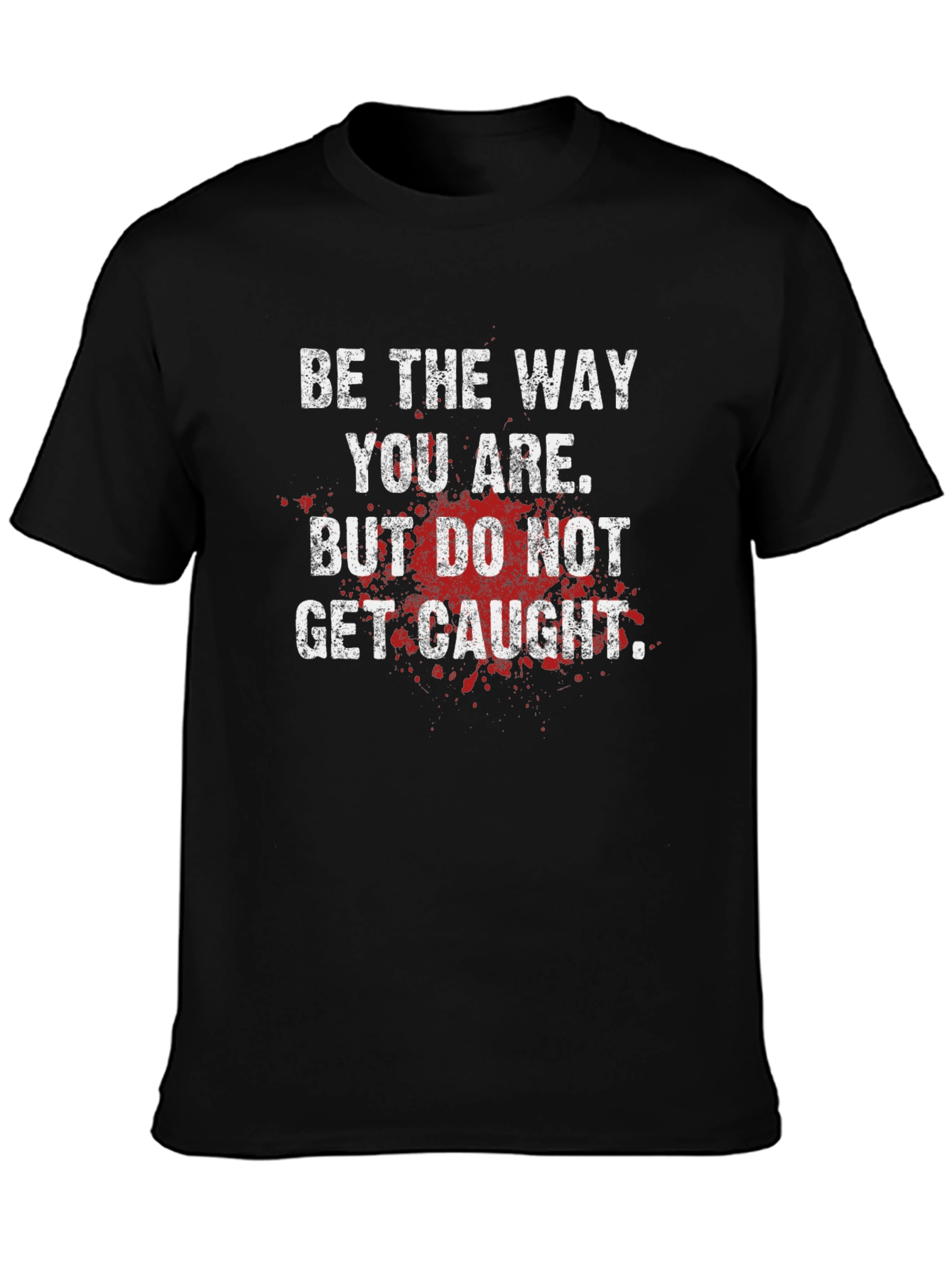 Black Be the Way You Are Graphic Tee view 3