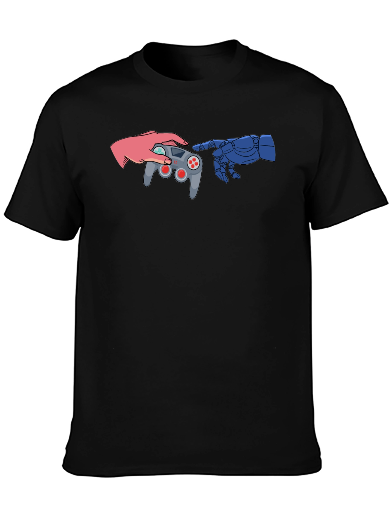 Black Gamer's Connection T-Shirt view 3