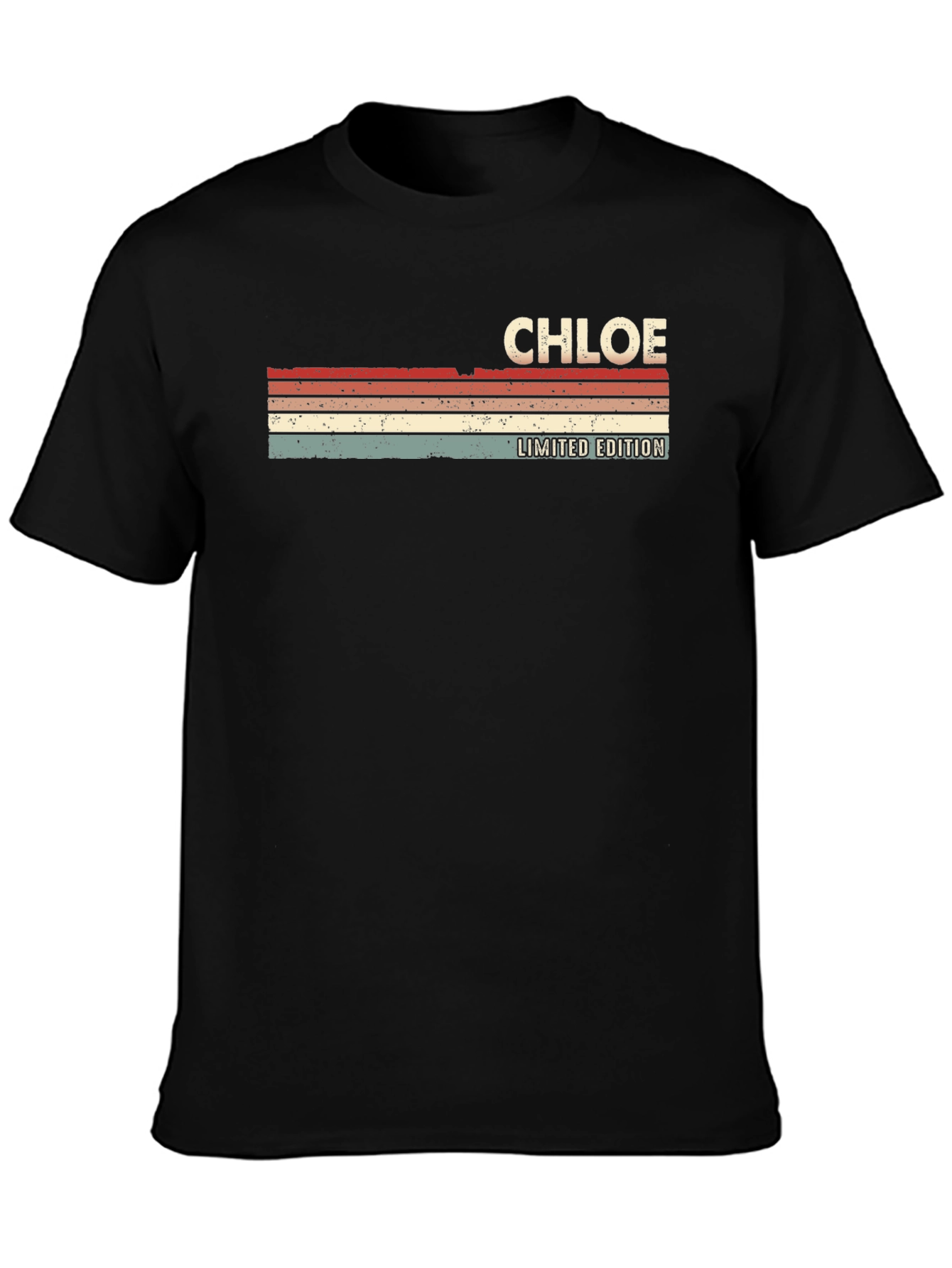 Black Chloe Limited Edition Retro T-Shirt view 3