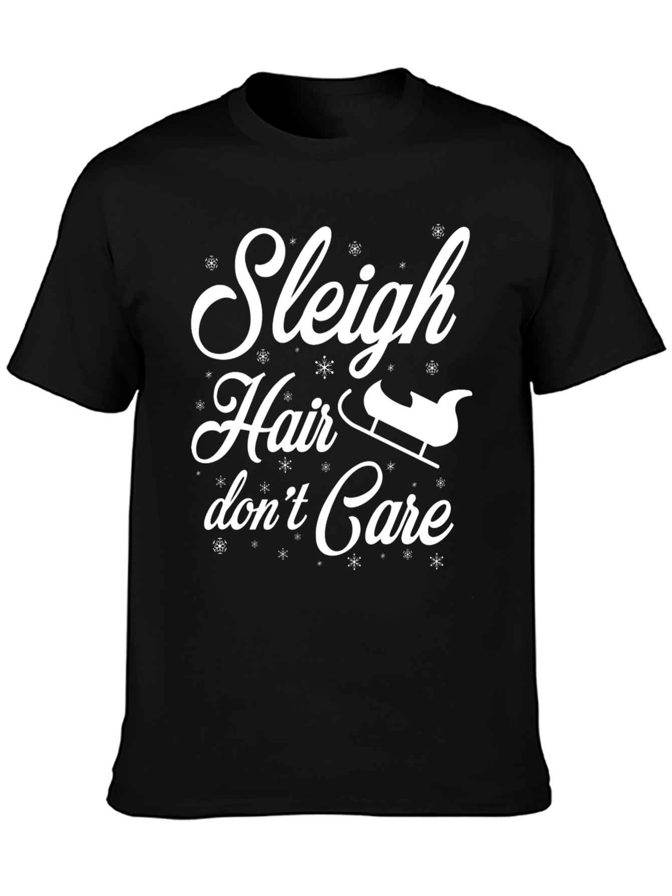 Sleigh Hair Don't Care Graphic Tee - 3