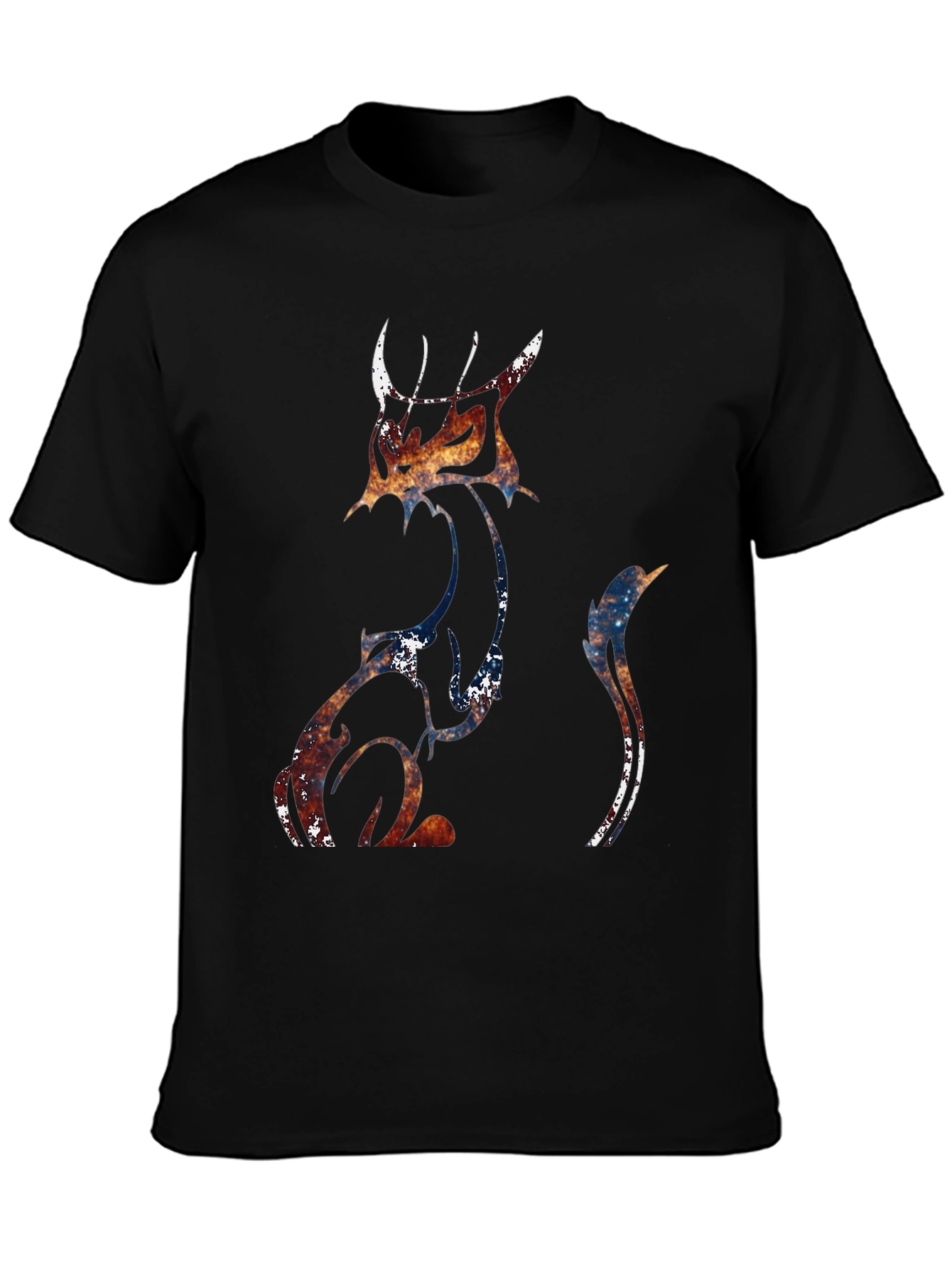 Cosmic Cat T-Shirt - Galaxy Graphic Tee - 3