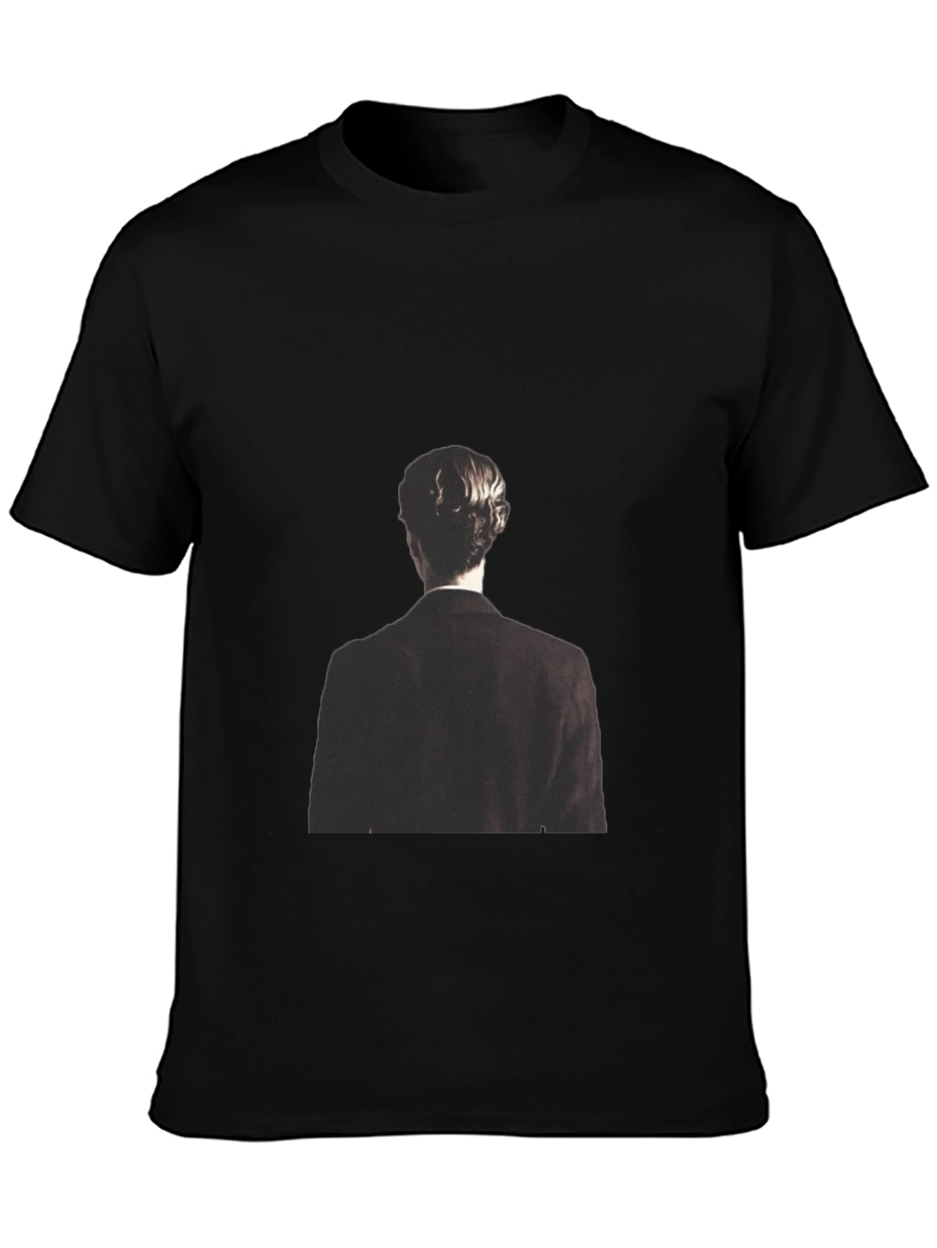 Black Dark Silhouette T-Shirt - Mysterious and Stylish view 3
