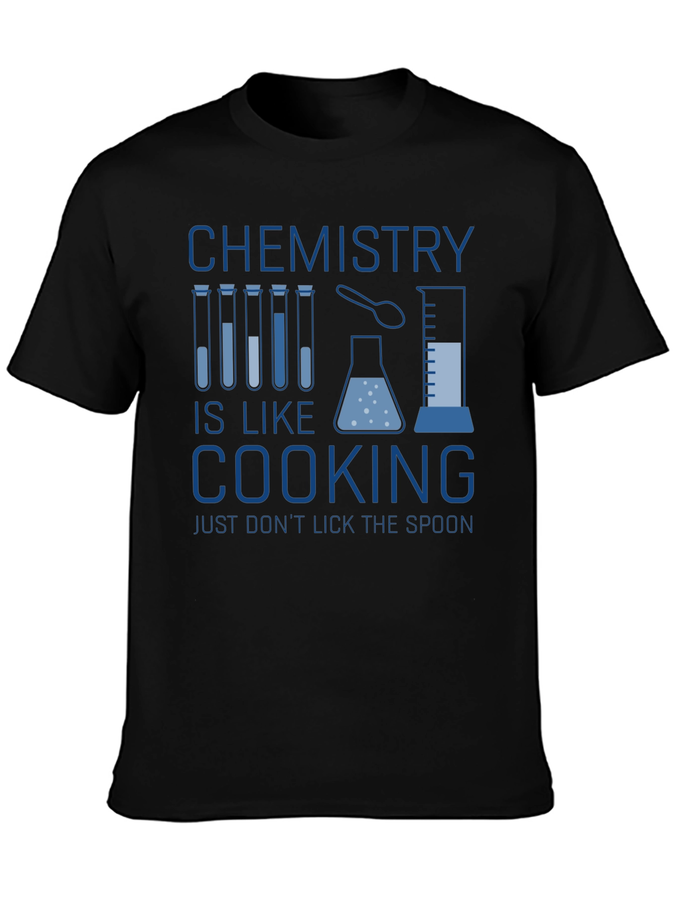 Black Chemistry is Like Cooking Graphic Tee view 3