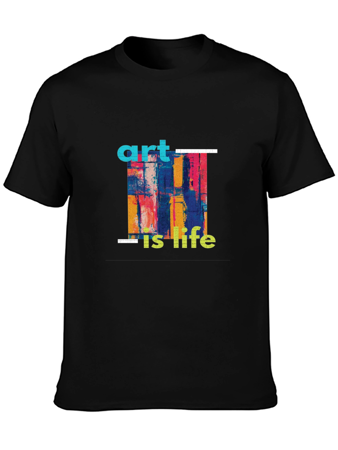 Black Art is Life Graphic Tee - Stylish Comfort view 3