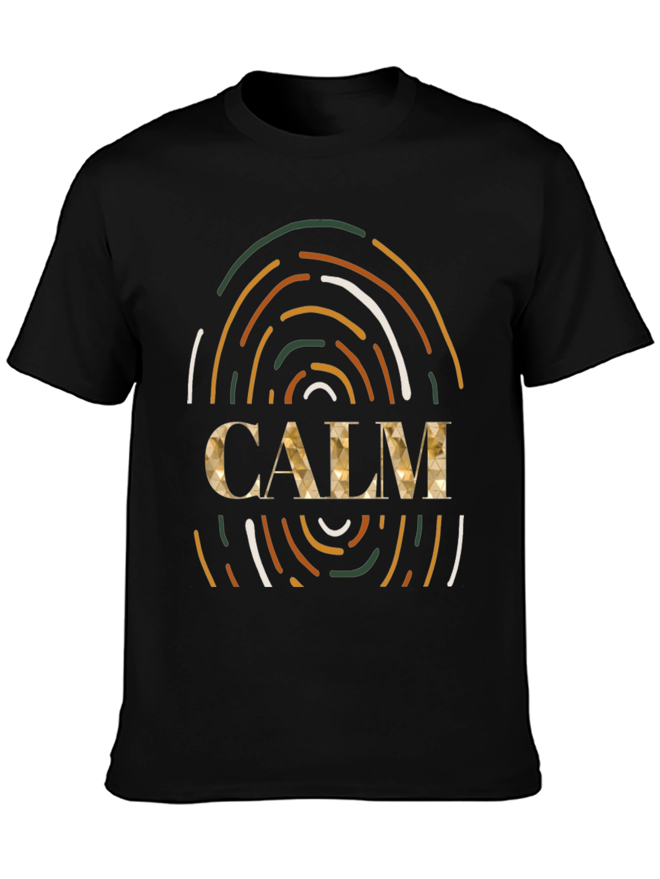 Black Calm Graphic Tee - Stylish Comfort view 3