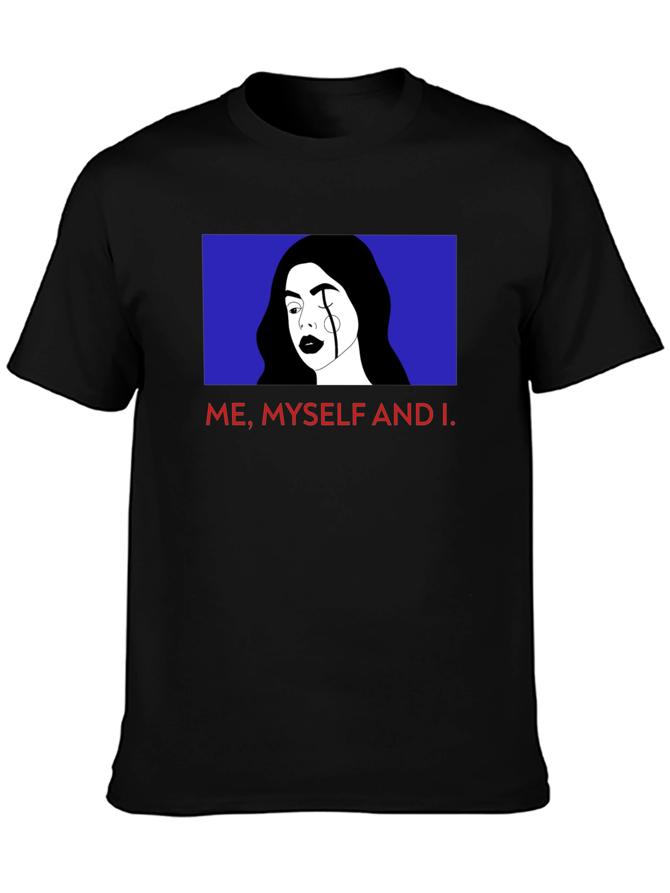 Black Me, Myself, and I Graphic Tee view 3