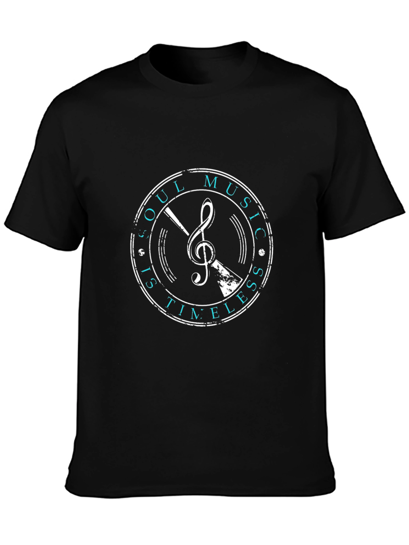Black Soul Music is Timeless T-Shirt view 3