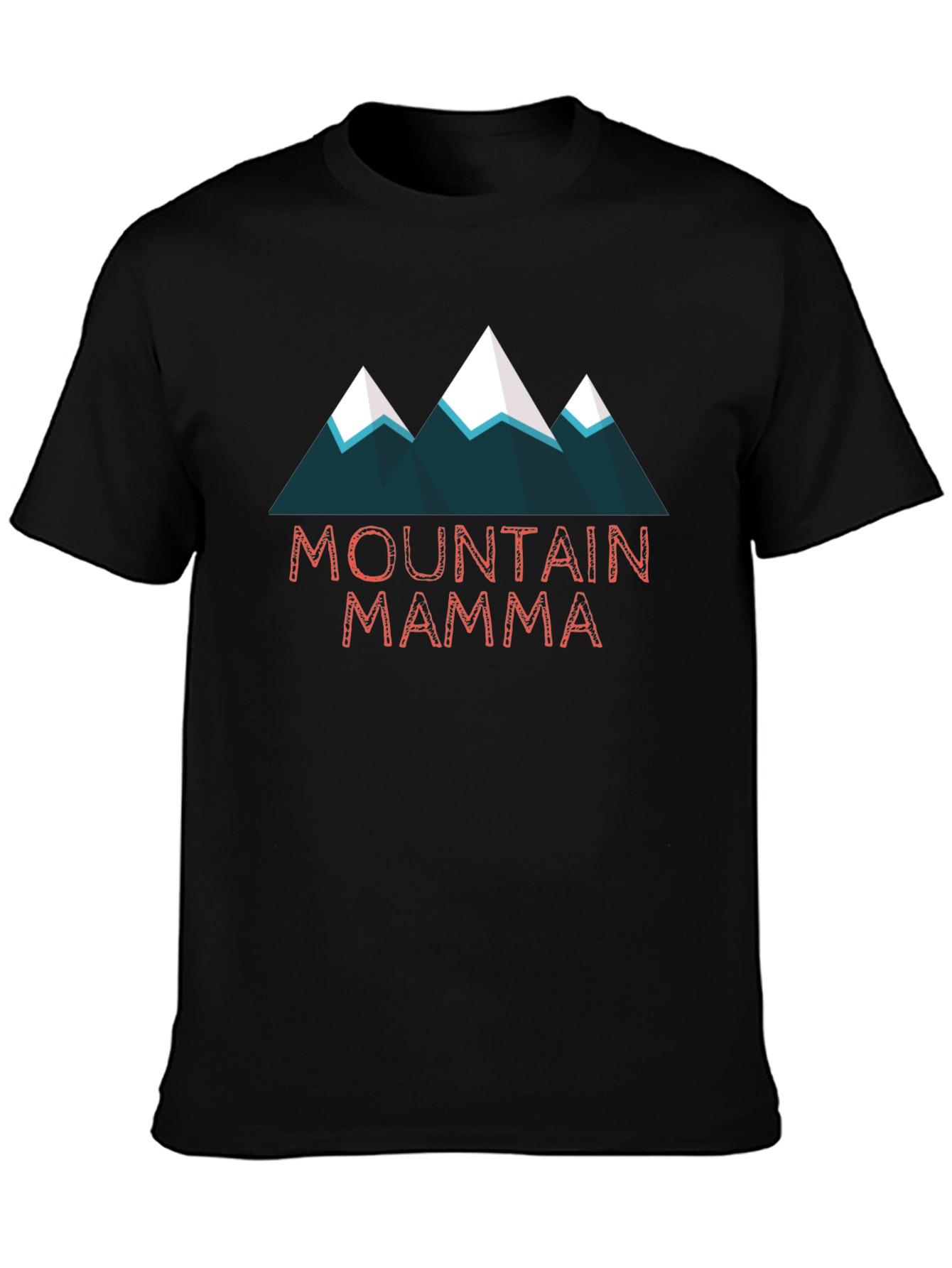Black Mountain Mama Graphic Tee - Nature Lover T-Shirt view 3