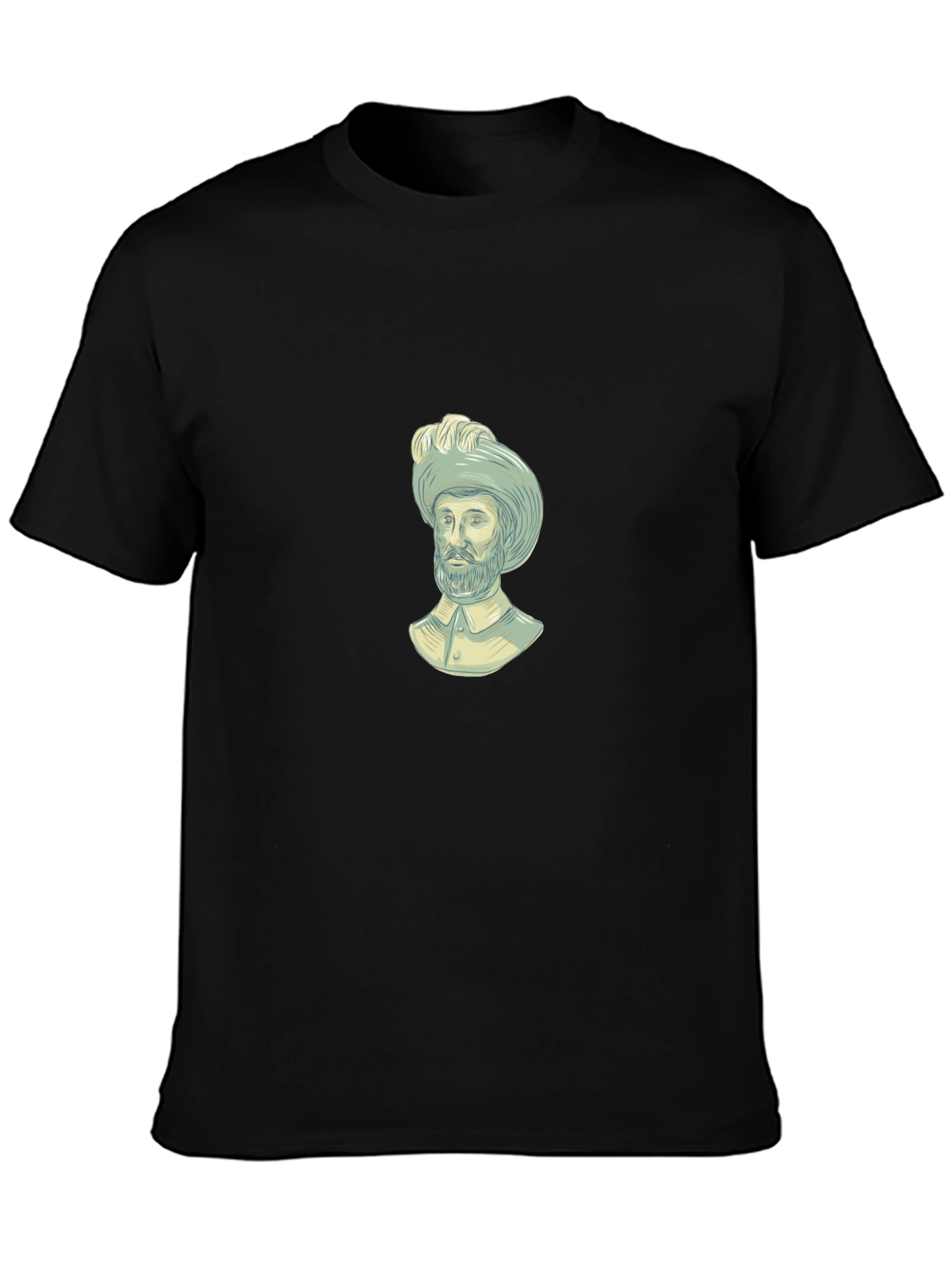 Vintage Portrait Graphic T-Shirt - Soft Cotton Blend - 3
