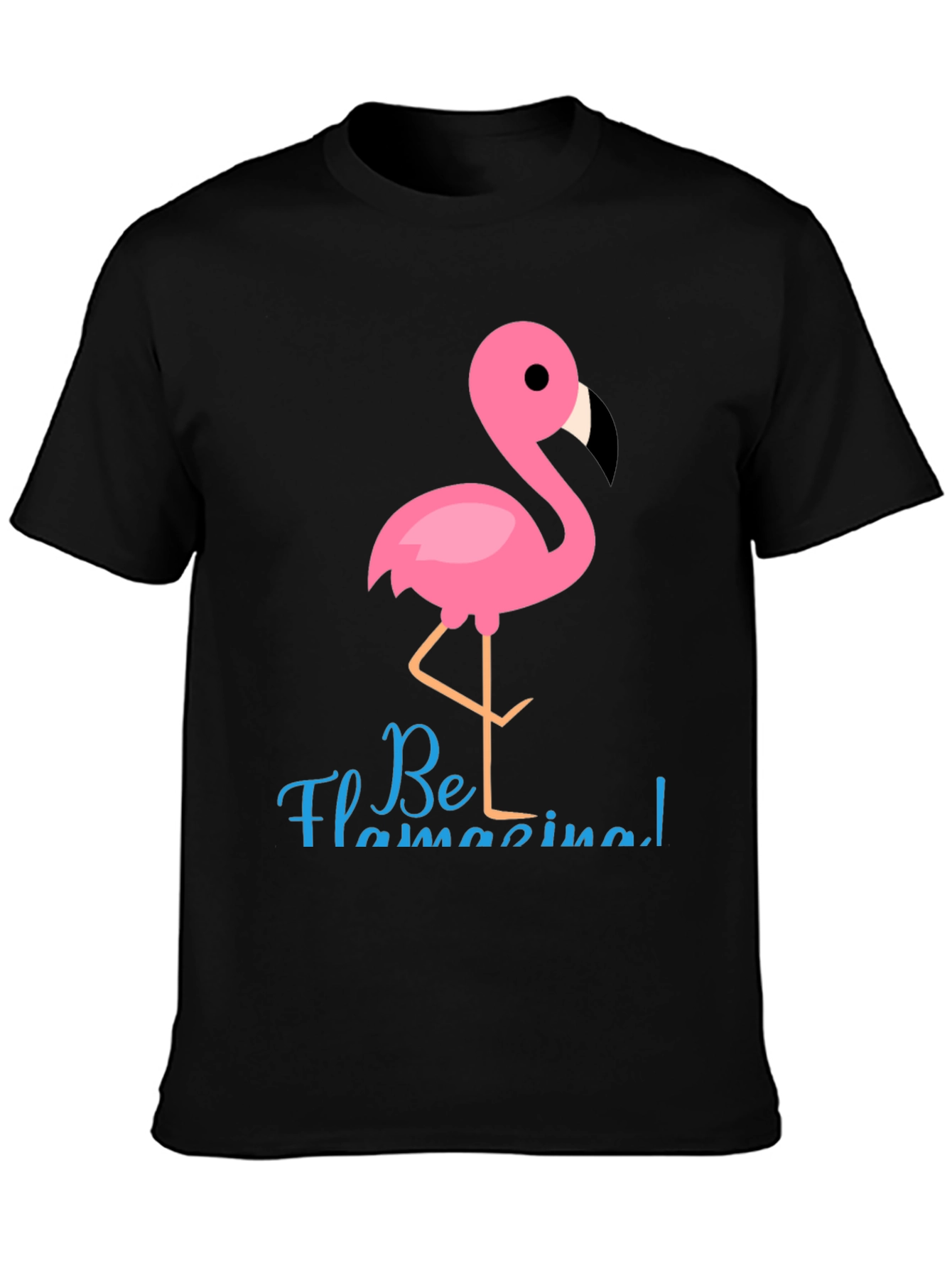 Be Flamazing T-Shirt - Fun Flamingo Graphic Tee - 3