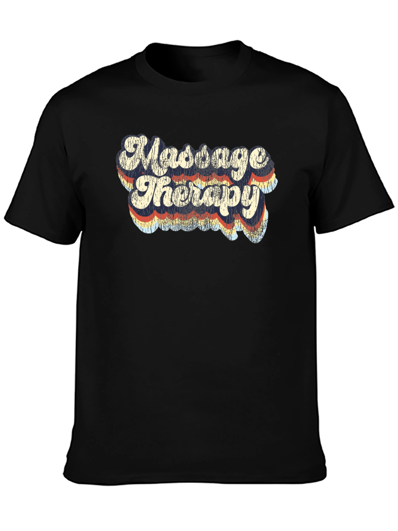 Retro Massage Therapy T-Shirt - Therapist Gift - 3