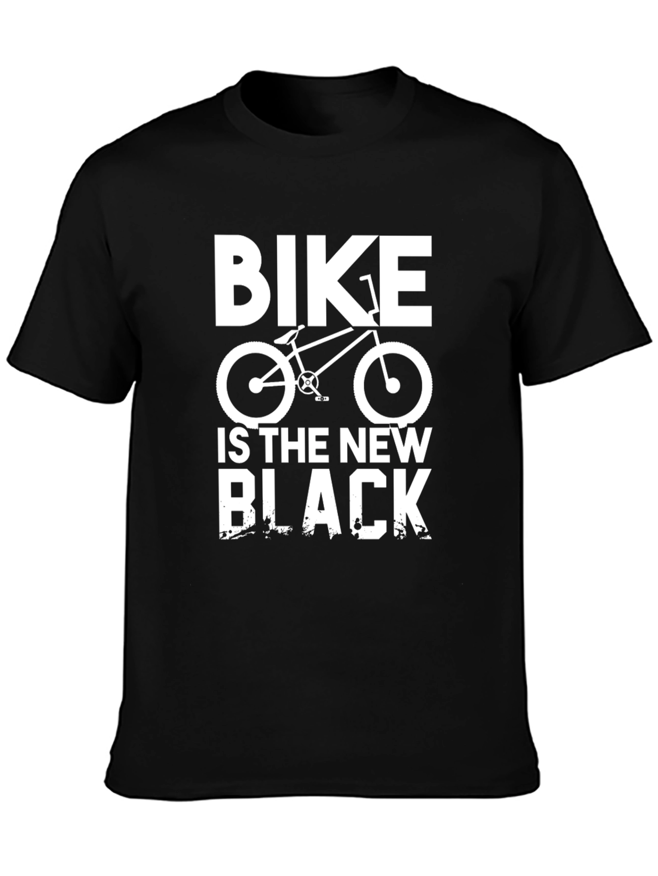 Black Bike Is The New Black Graphic T-Shirt view 3