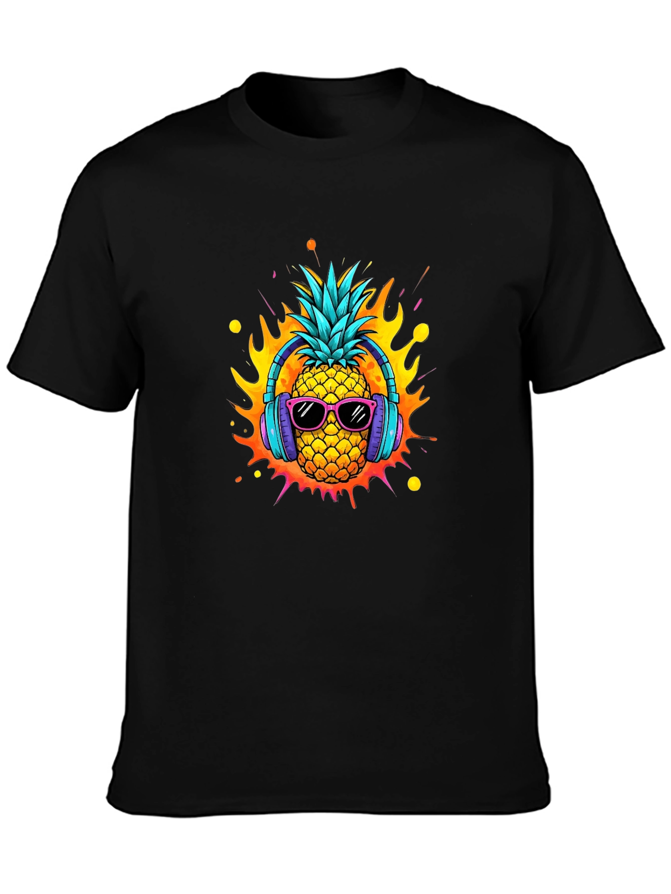 Cool Pineapple T-Shirt - Funky Design - 3