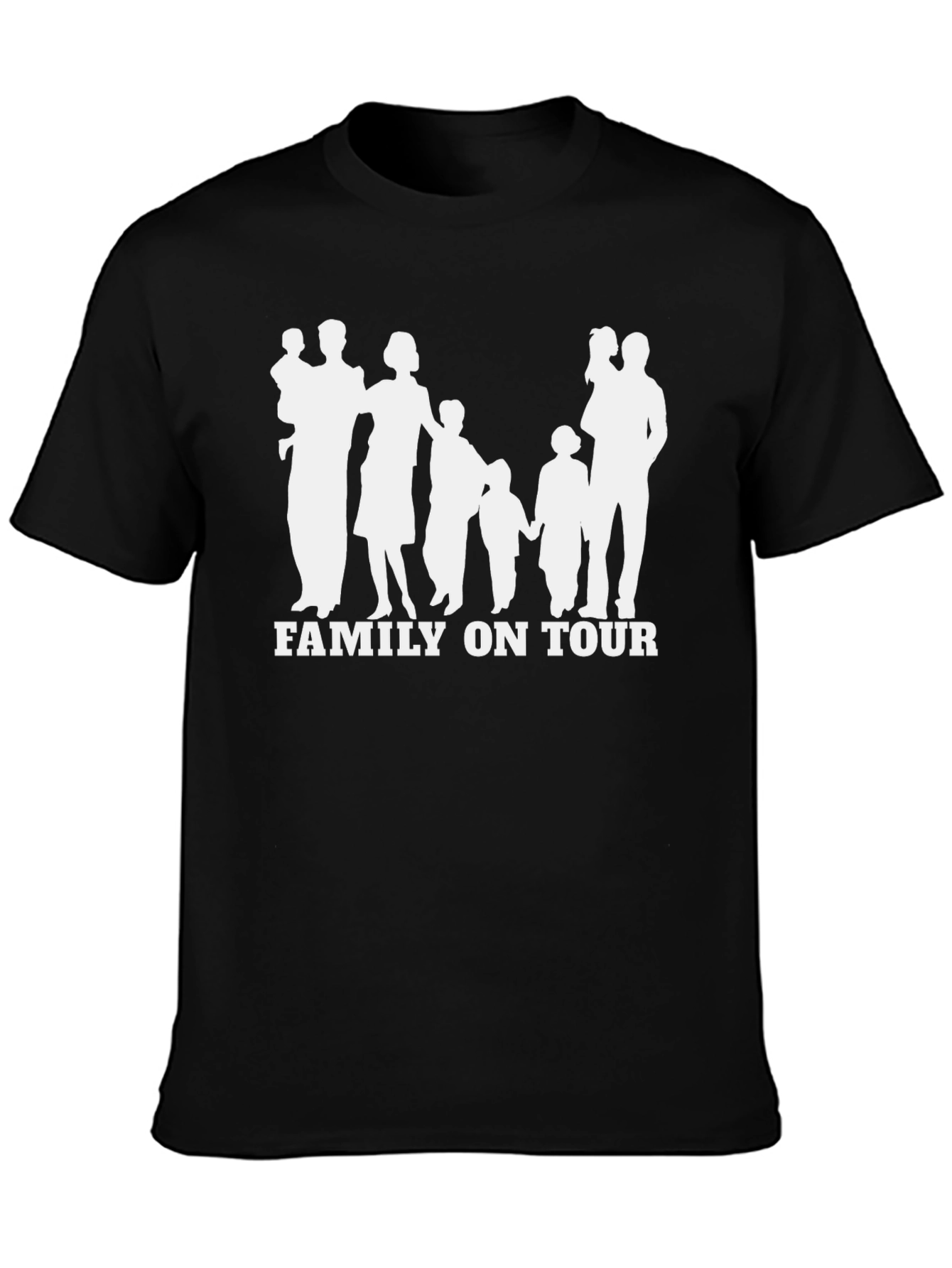 Black Family On Tour Graphic T-Shirt view 3