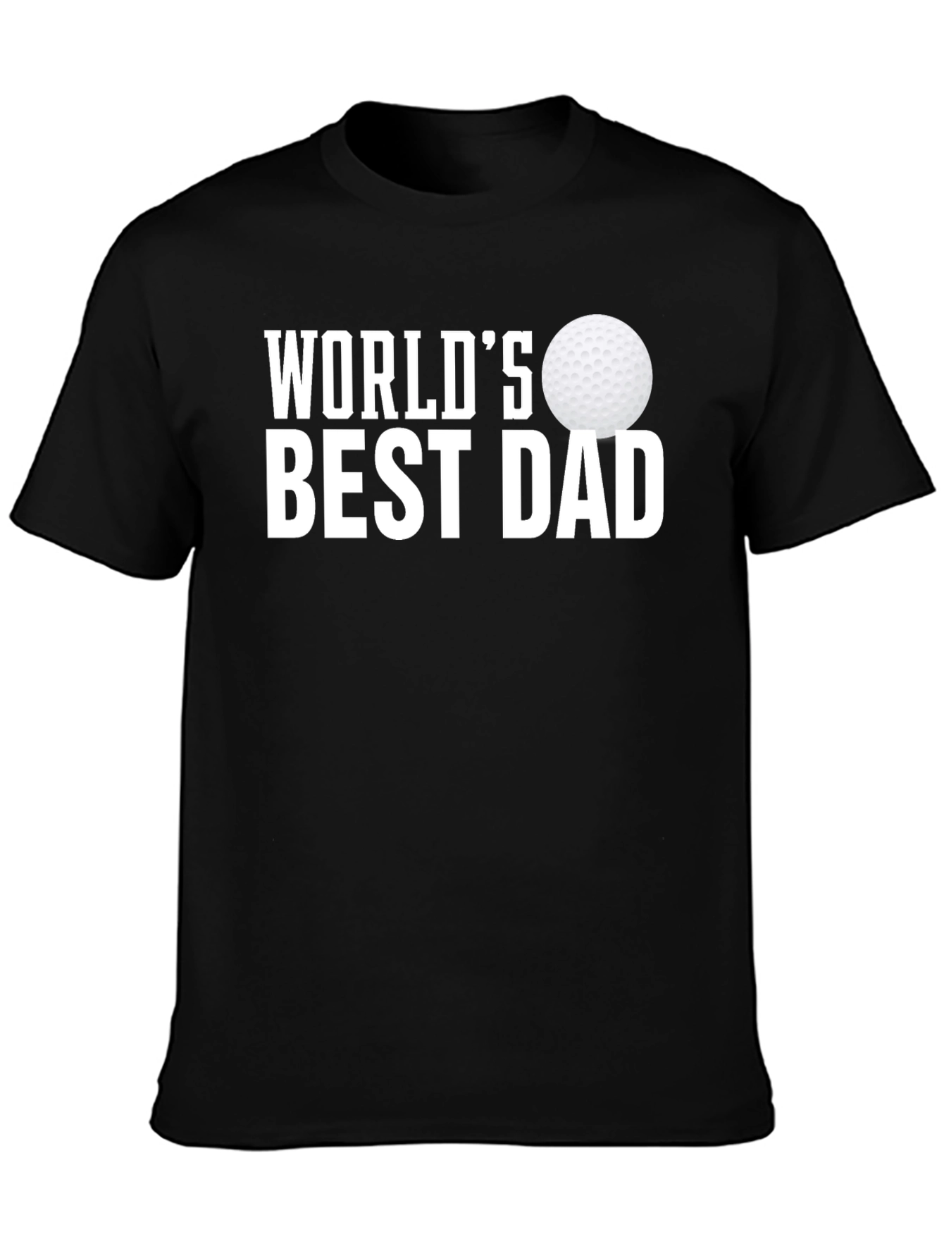 World's Best Dad Golf T-Shirt - Father's Day Tee - 3