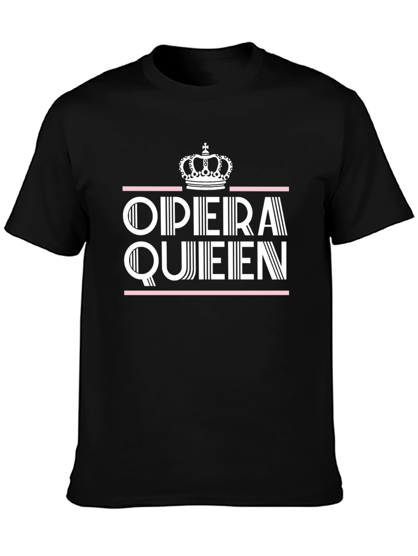 Black Opera Queen Black T-Shirt view 3