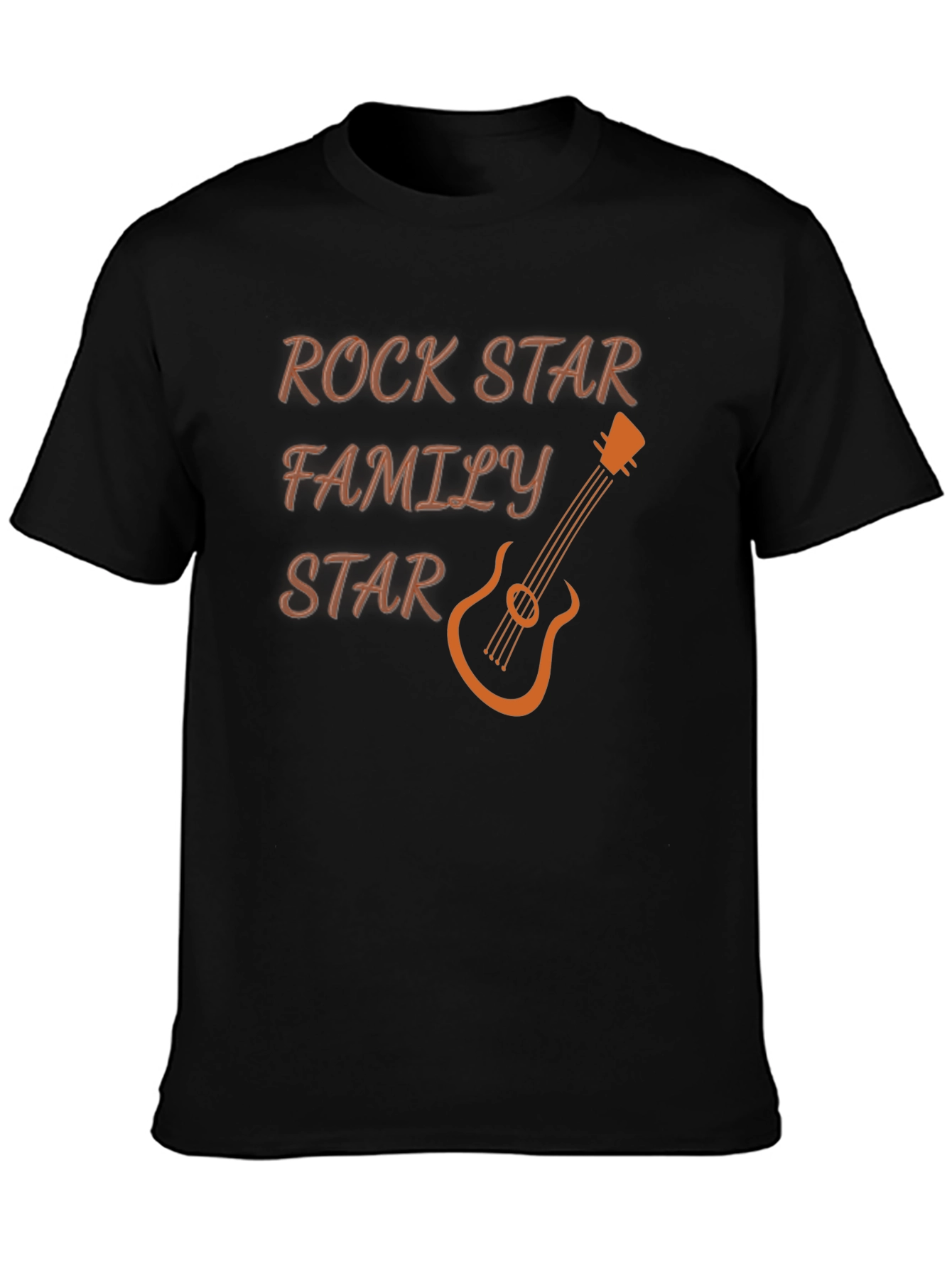 Black Rock Star Family Star T-Shirt view 3