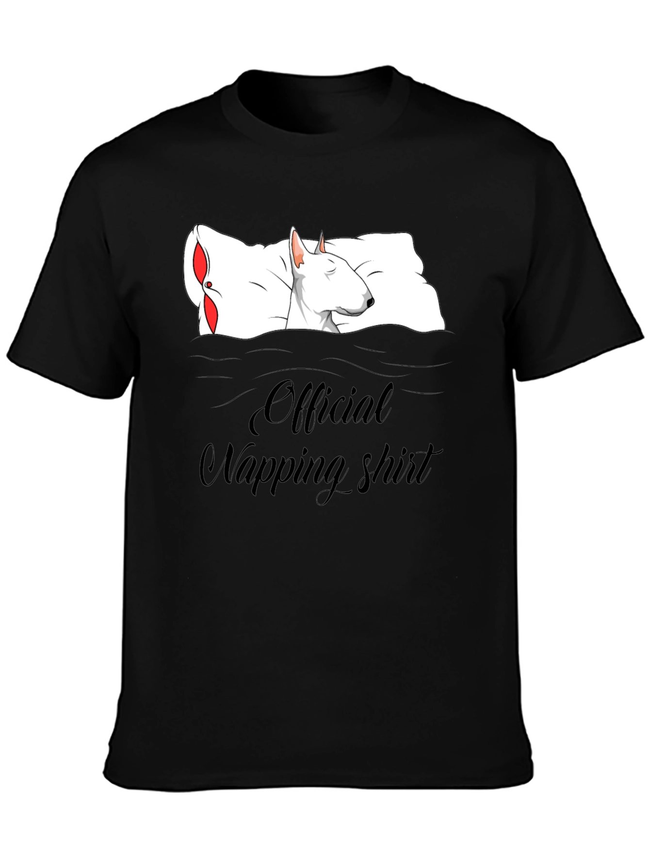 Black Official Napping Shirt Black view 3