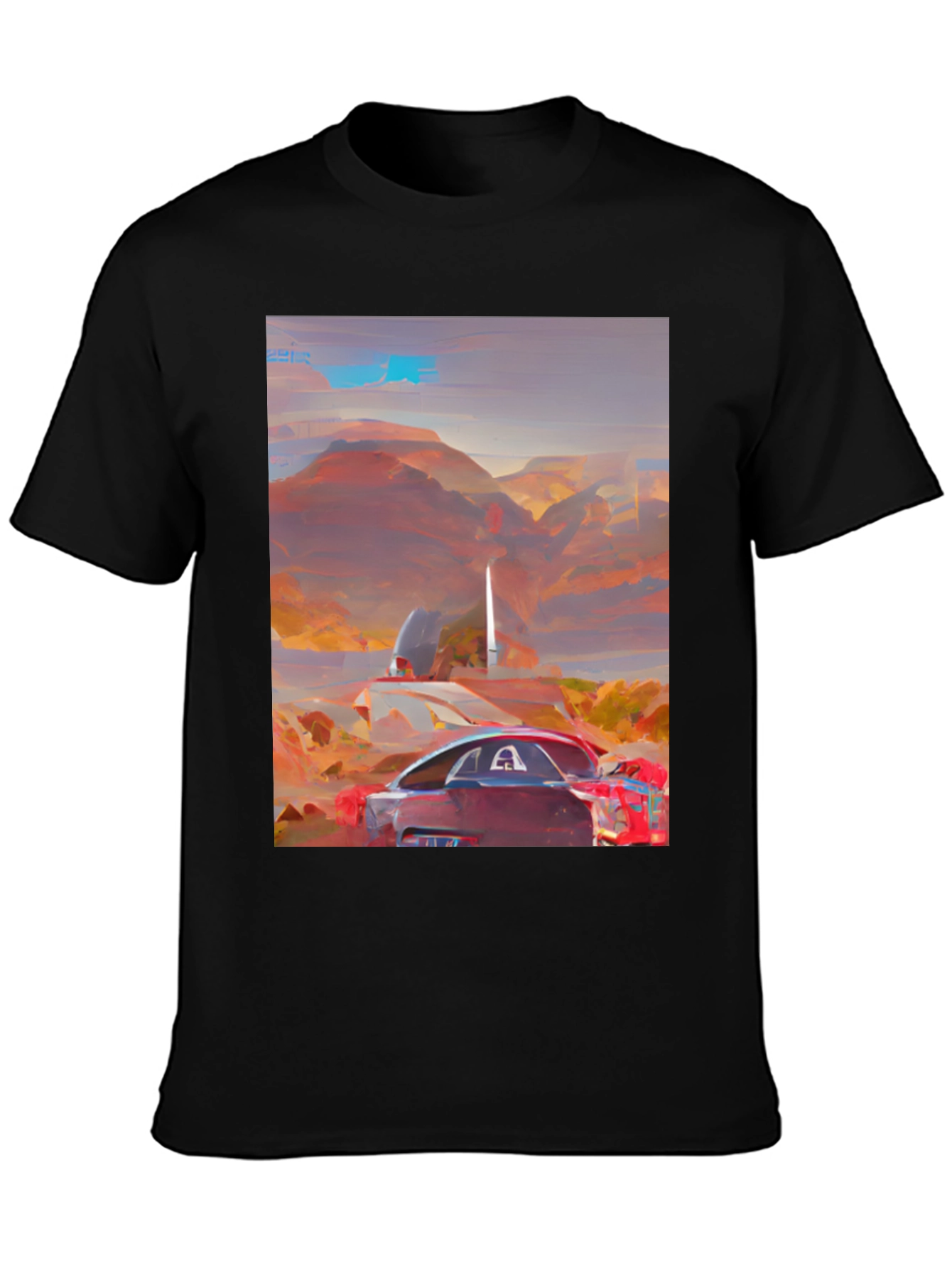 Black Desert Road Trip Graphic Tee view 3