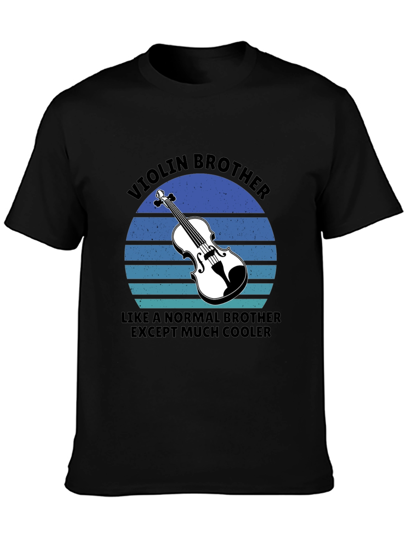 Black Violin Brother T-Shirt: Cool Musician Apparel view 3