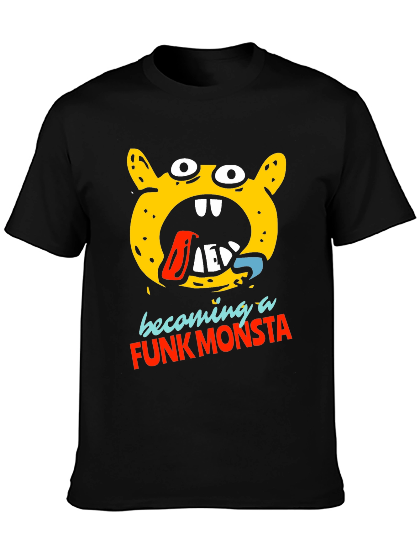 Black Funk Monsta Graphic Tee view 3