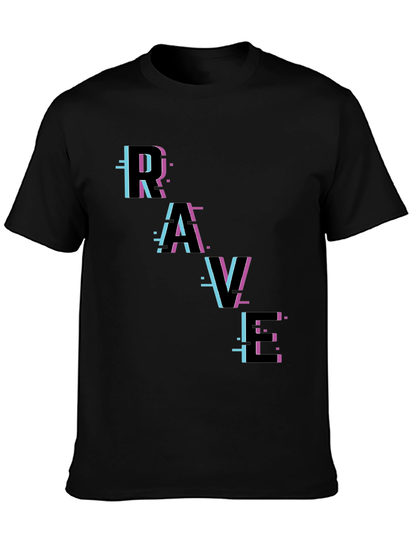 Rave Graphic T-Shirt - Stylish Club Wear - 3