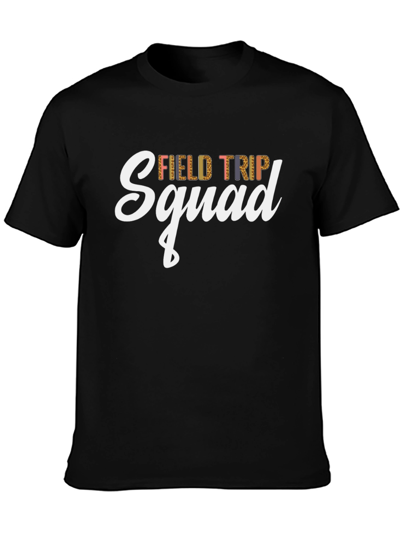 Black Field Trip Squad Black T-Shirt view 3