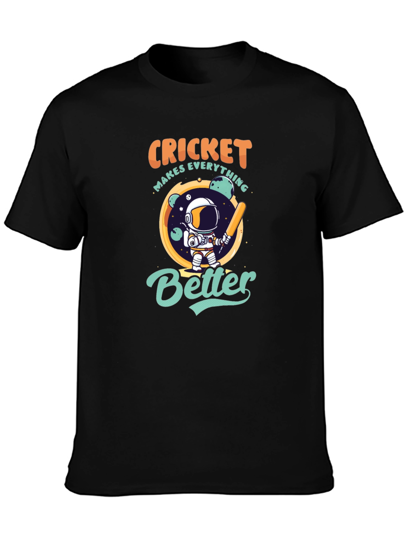 Cricket Makes Everything Better T-Shirt - 3