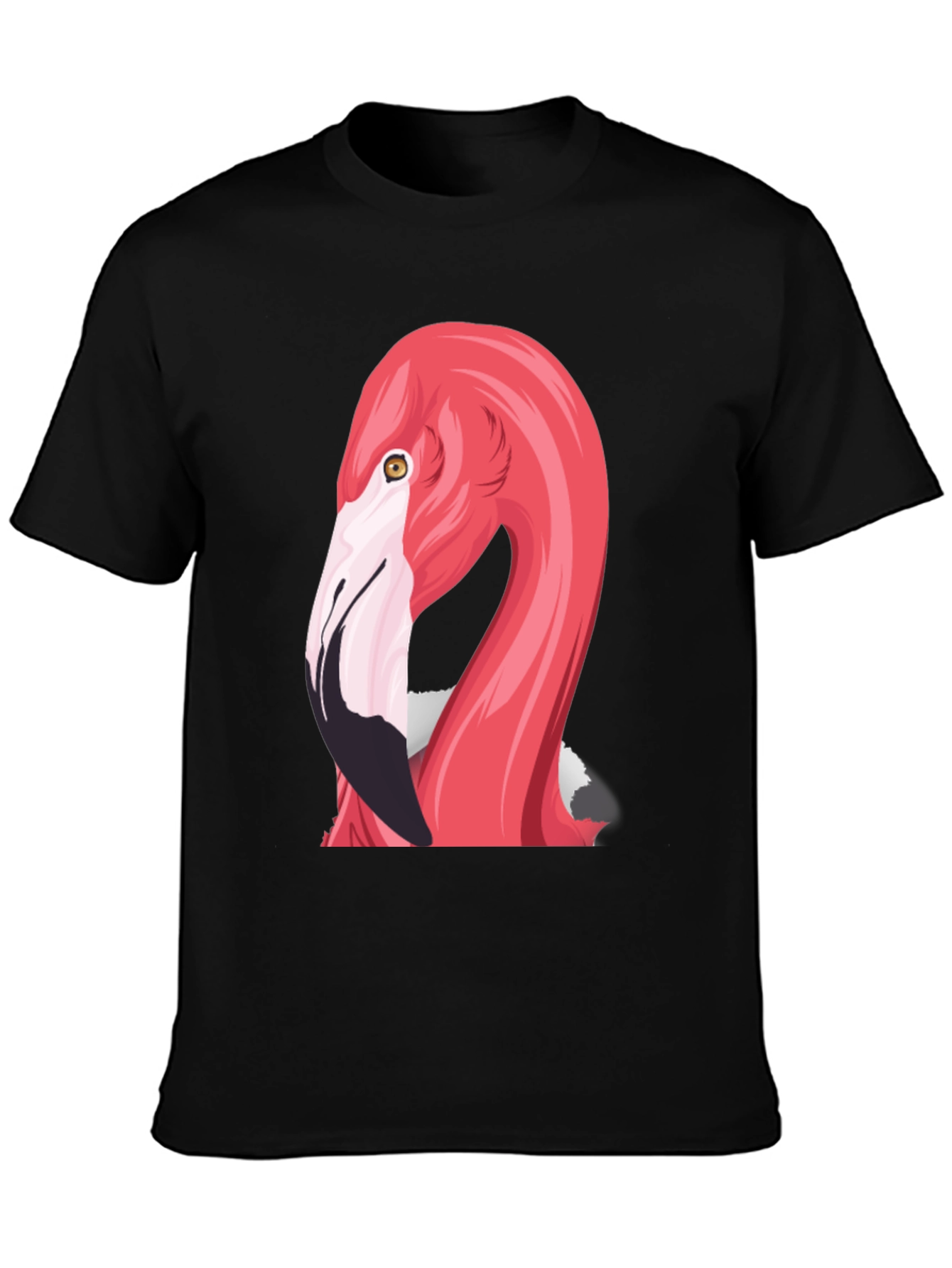 Black Flamingo Graphic Tee - Stylish & Unique Design view 3