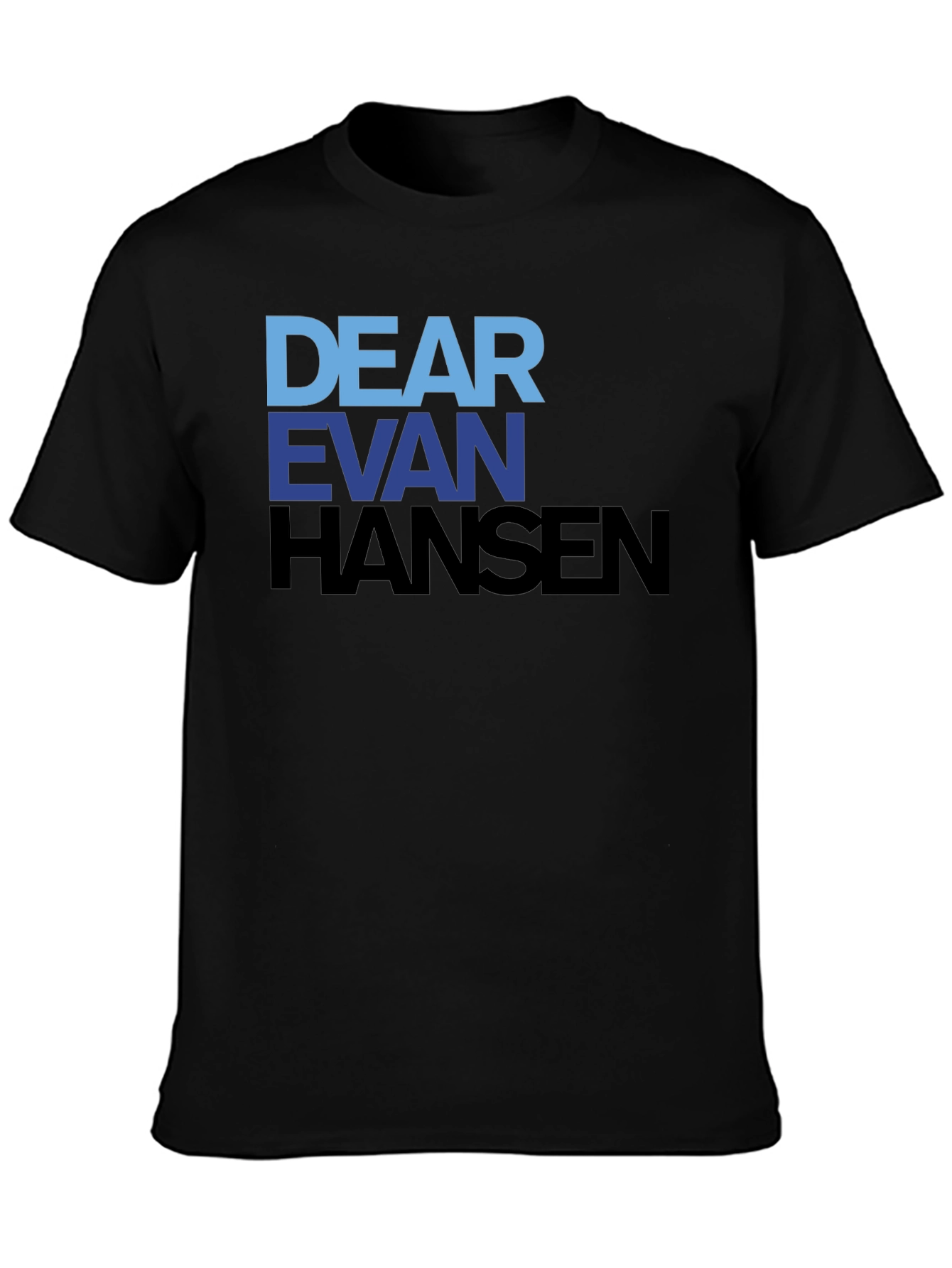 Black Dear Evan Hansen Graphic T-Shirt view 3