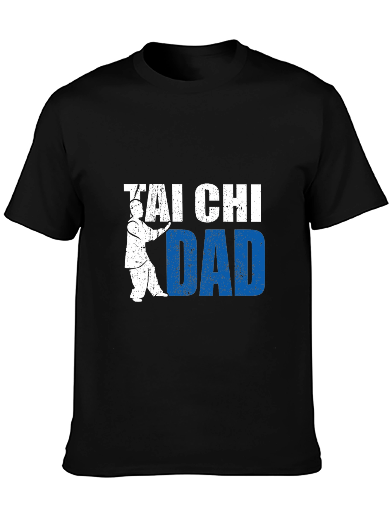 Black Tai Chi Dad Graphic T-Shirt view 3