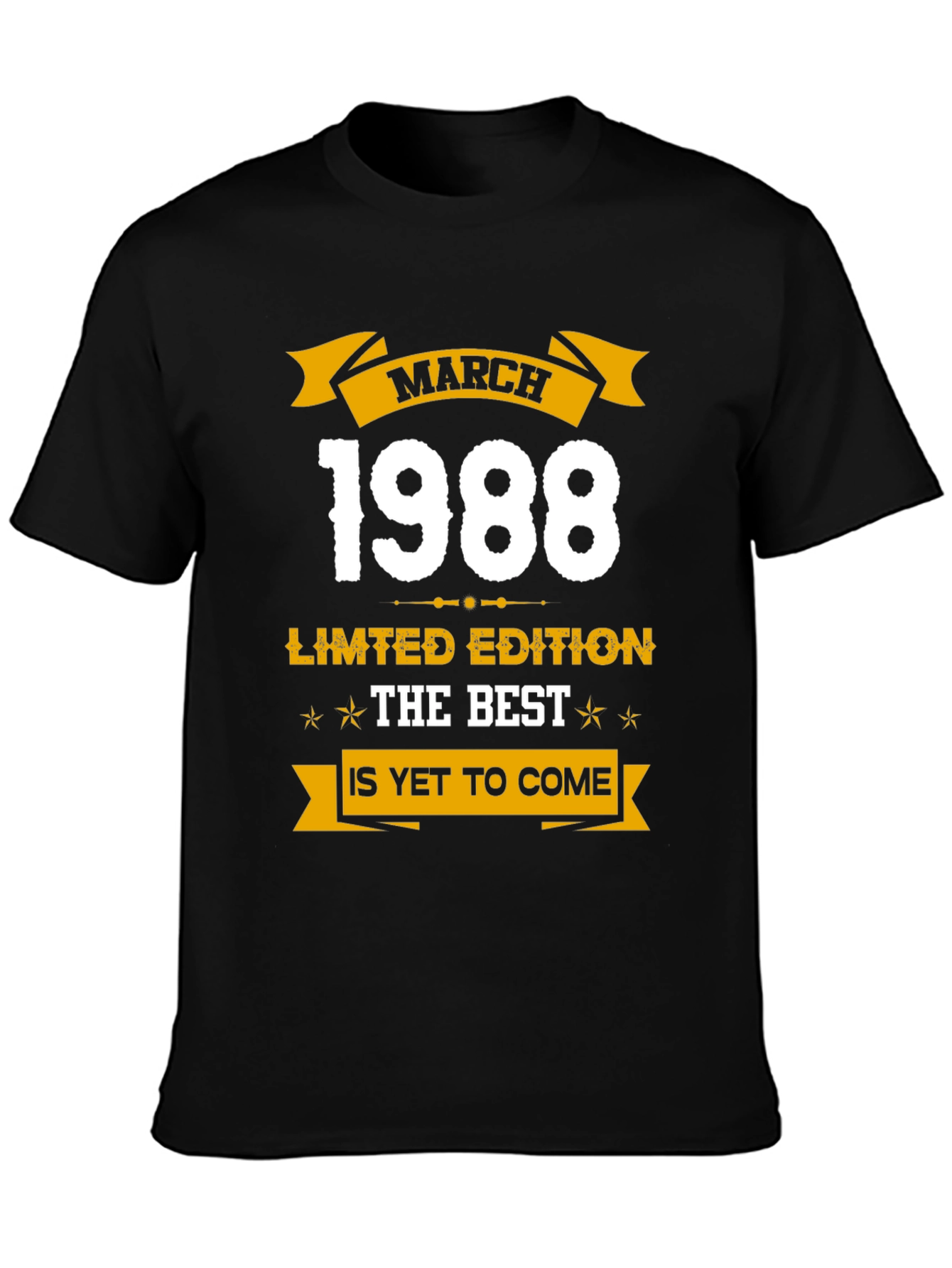 Black March 1988 Limited Edition T-Shirt view 3