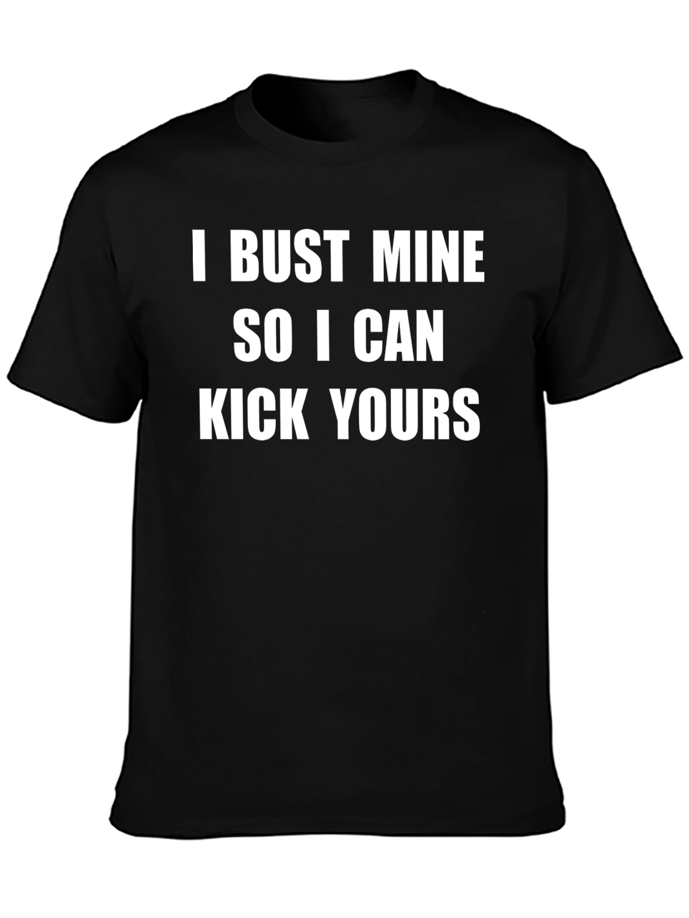 Black Bust Mine Kick Yours Graphic Tee view 3