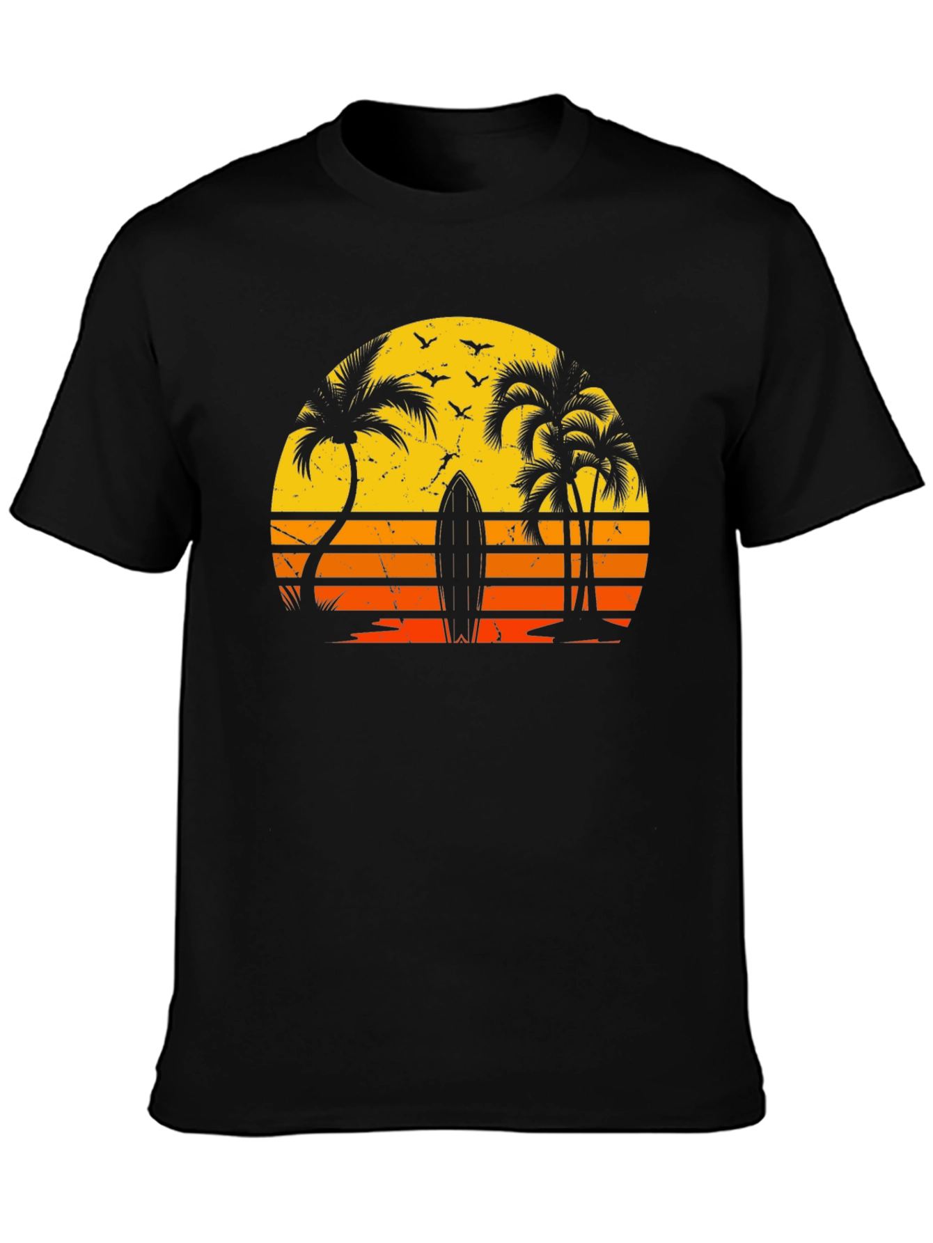 Retro Sunset Surf T-Shirt - 3