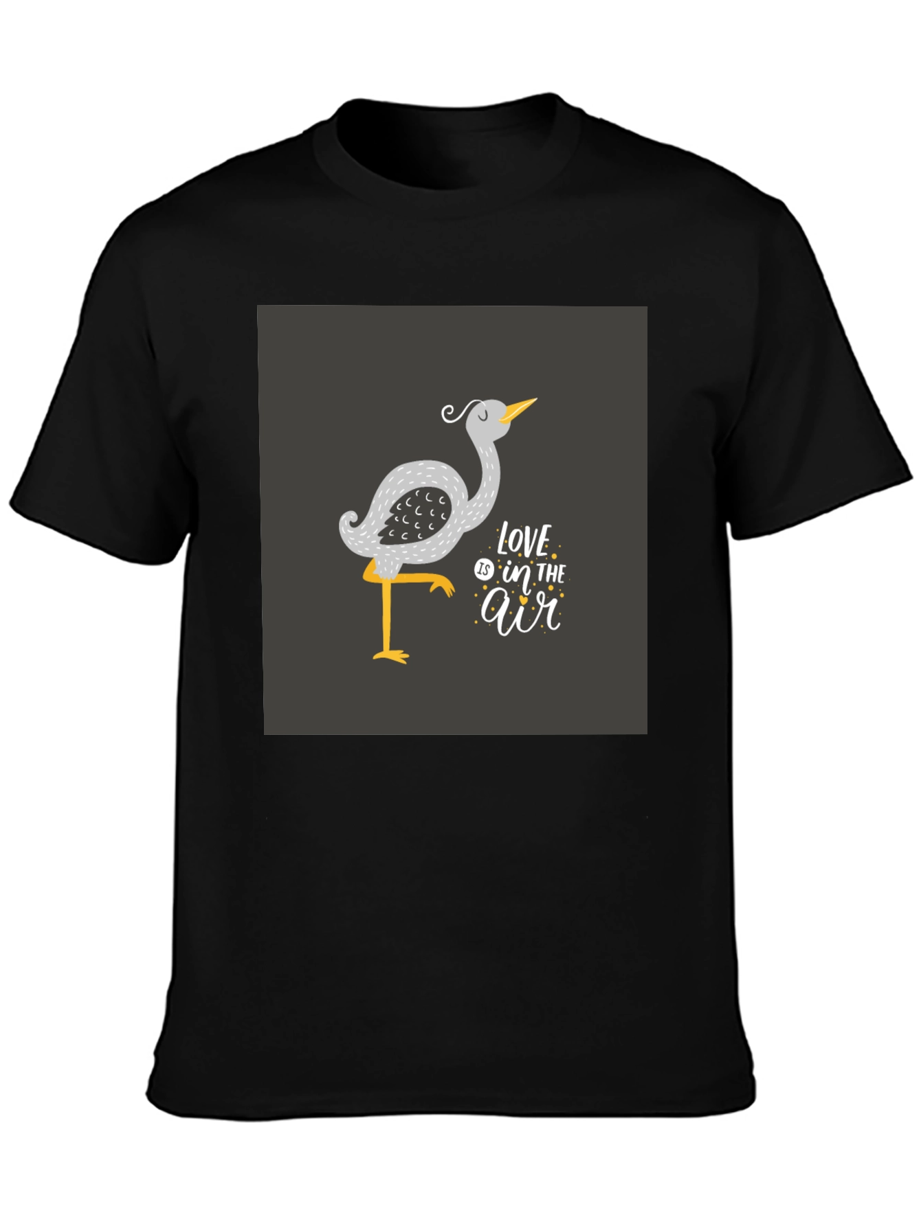 Black Love Is In The Air T-Shirt view 3