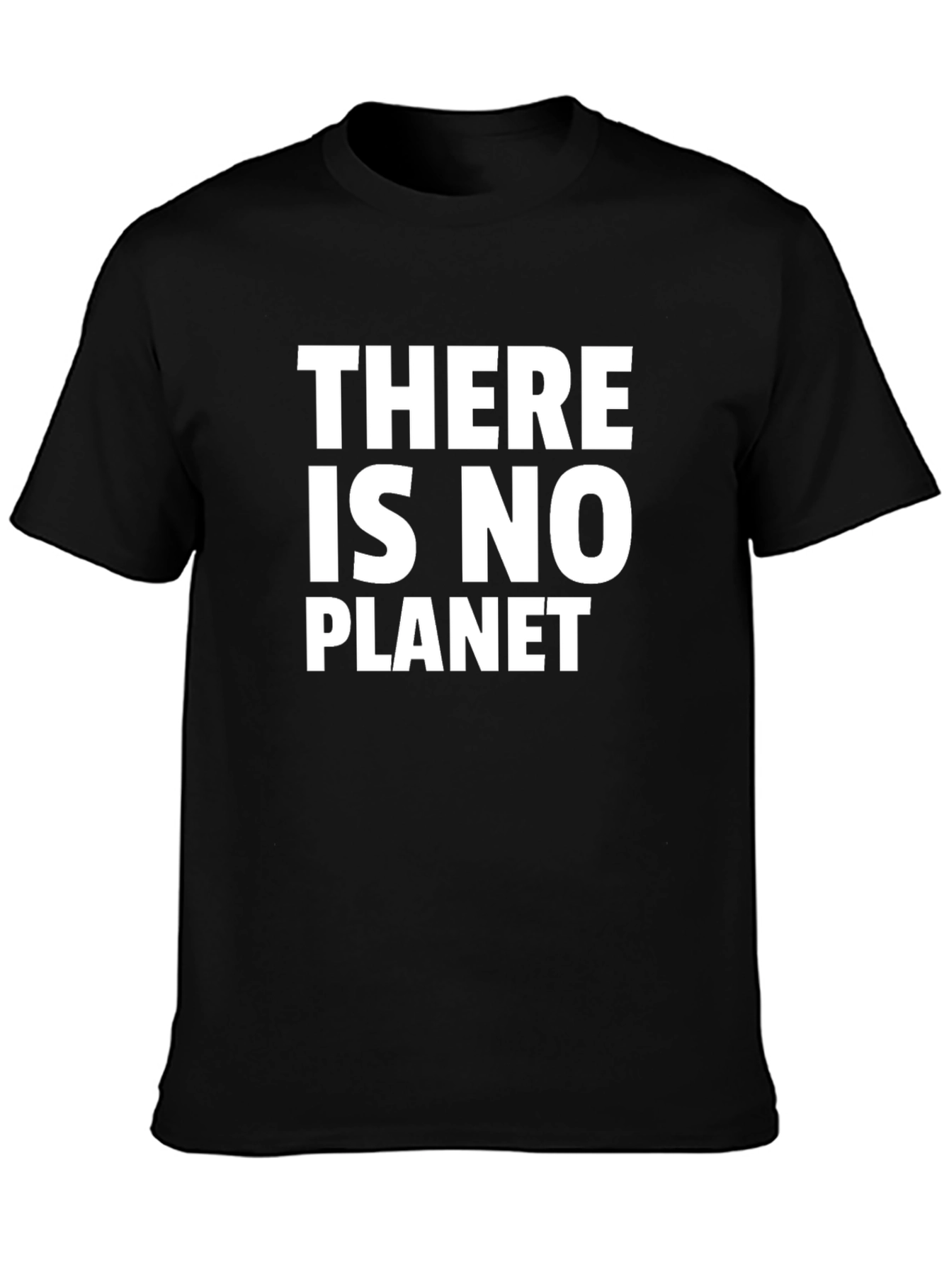 Black There Is No Planet B Graphic Tee view 3